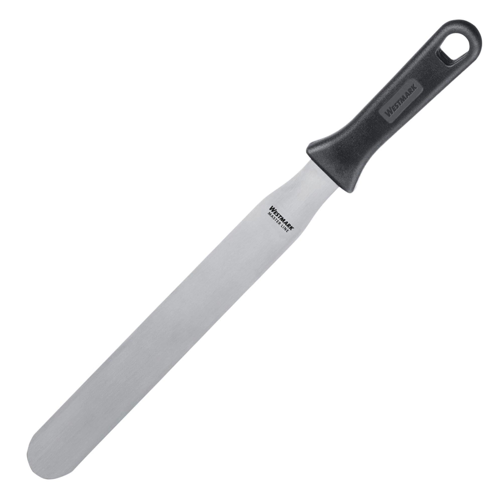 Streichpalette Master Line, 30,5x3,5cm, gerade, flexibe ,sb in Silber präsentiert im Onlineshop von KAQTU Design AG. Backutensilien ist von Westmark