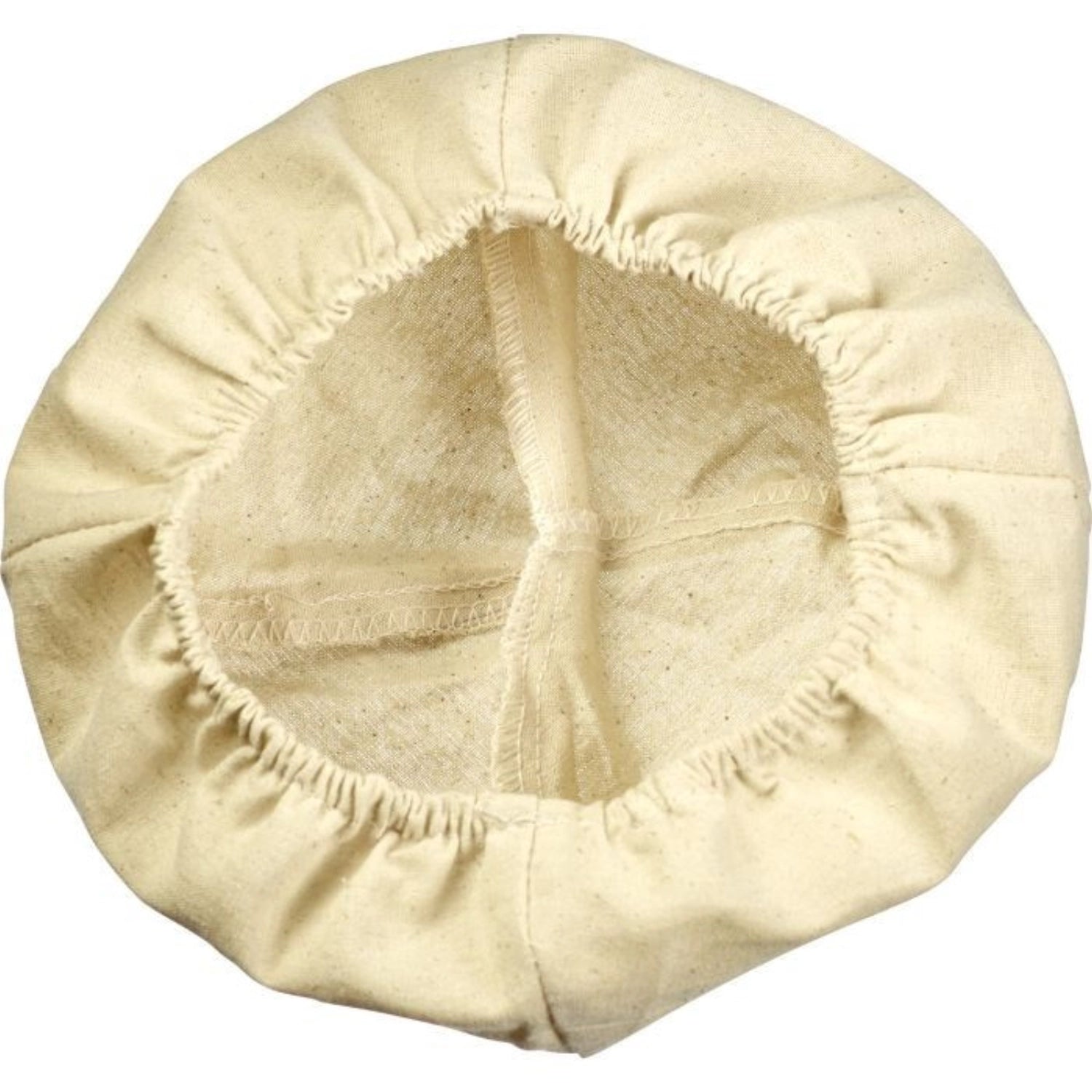 Housse pour panier, ronde grande, beige