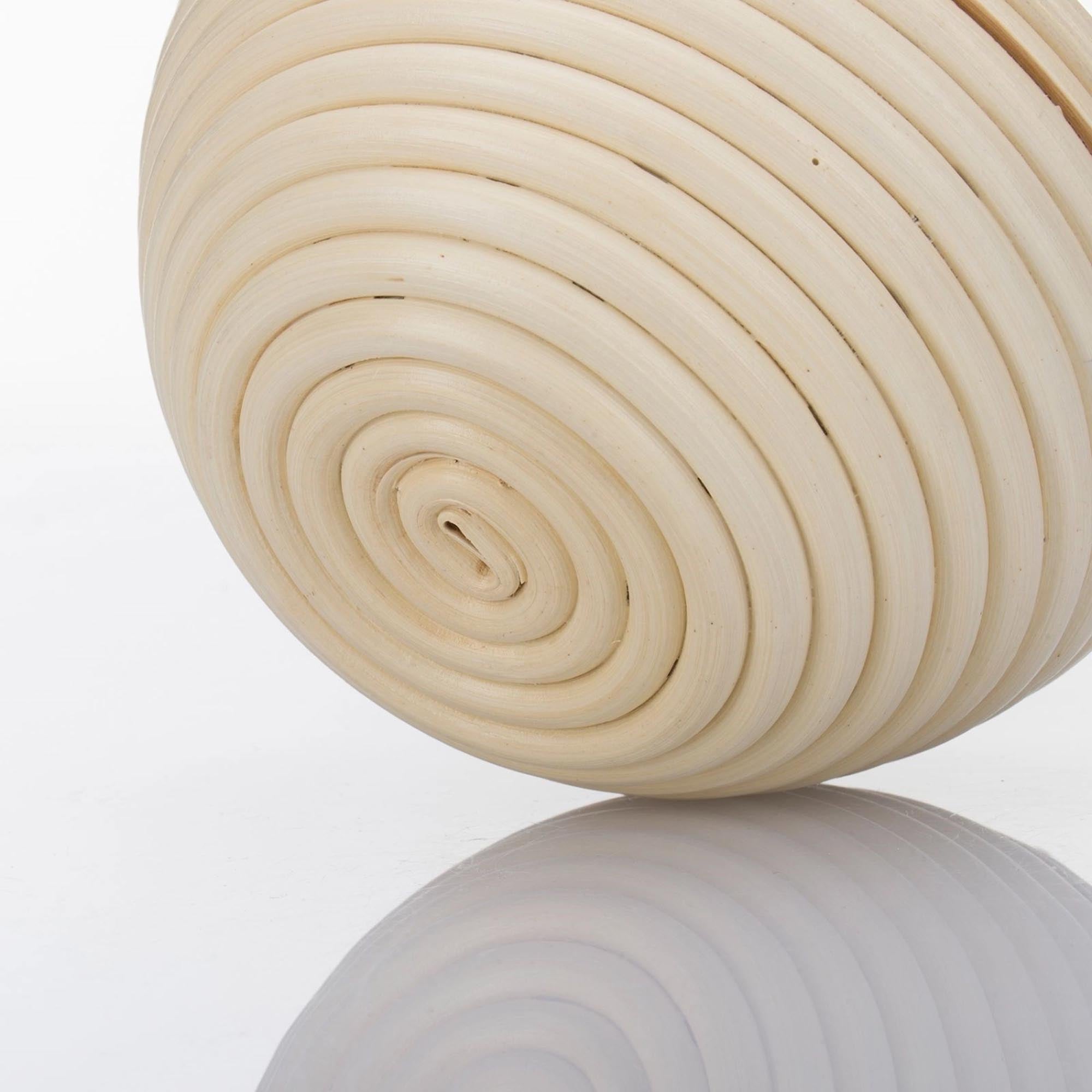 Rundes Gärkörbchen-Set mit Stoffbezug, ideal für Brotbacken. Maße: 20,5 x 8,1 cm. Perfekt für gleichmäßiges Gären.