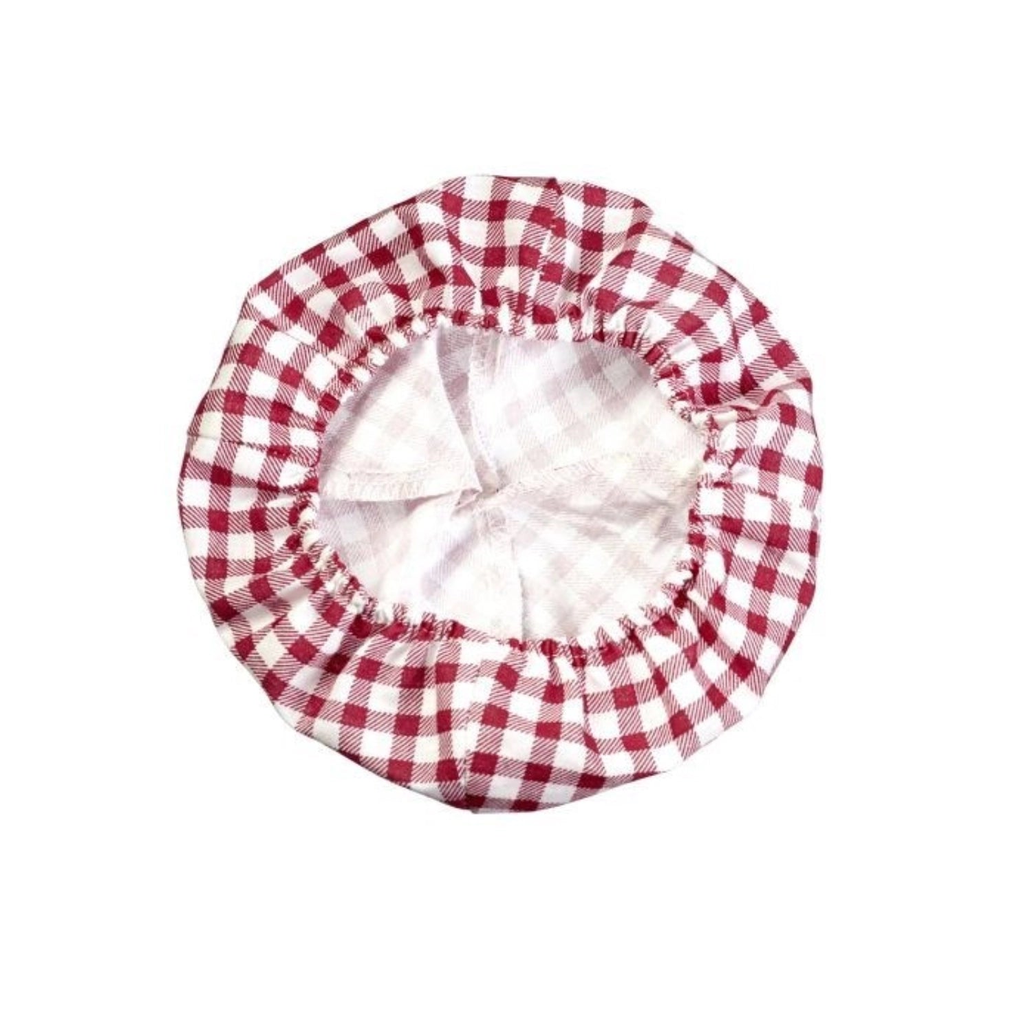 Bezug für Körbchen, rund klein, kariert in Rot präsentiert im Onlineshop von KAQTU Design AG. Aufbewahrungsbehälter ist von Westmark