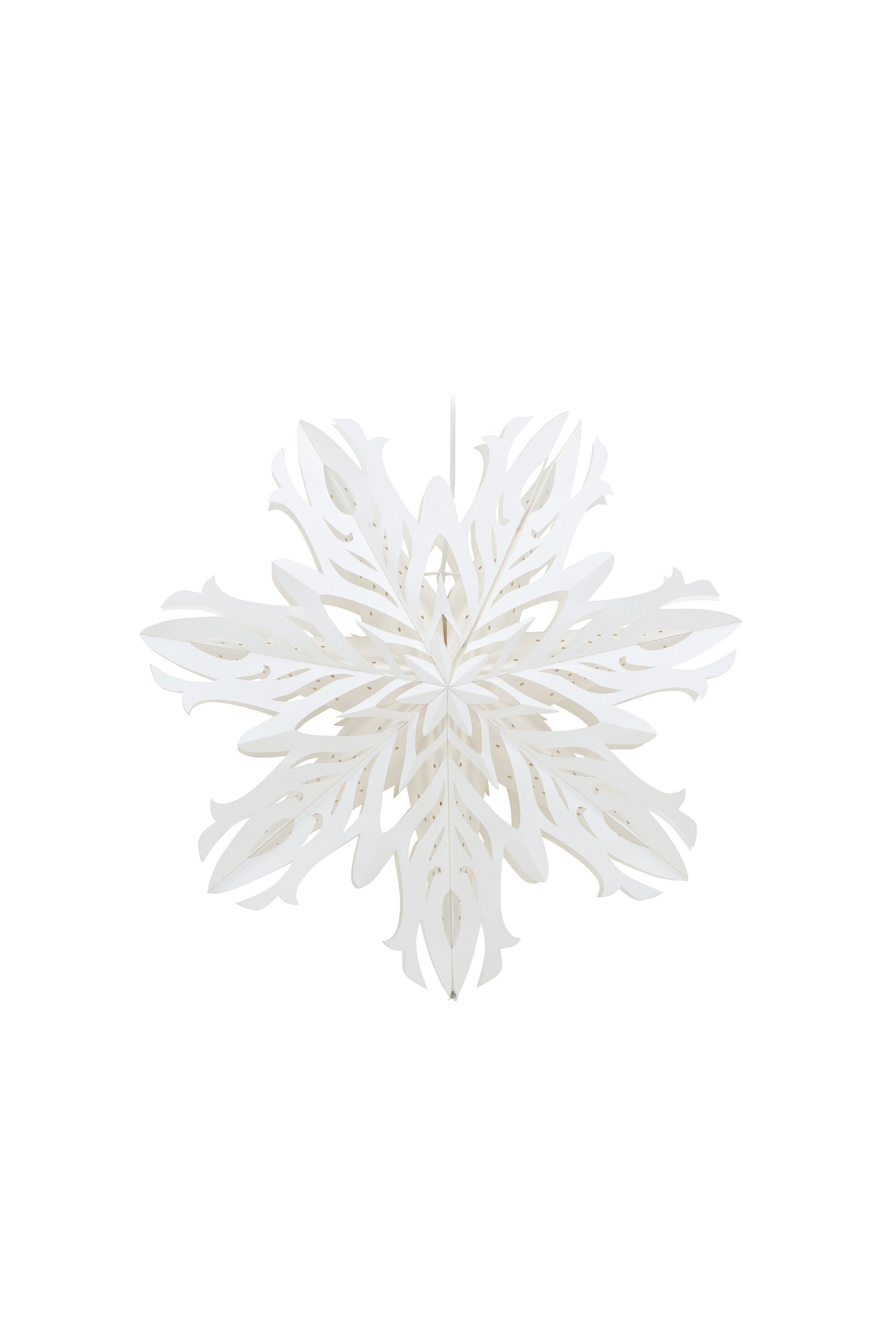 Hundfjället Pendelleuchte in Weiss präsentiert im Onlineshop von KAQTU Design AG. Weihnachtszubehör ist von Venture Home