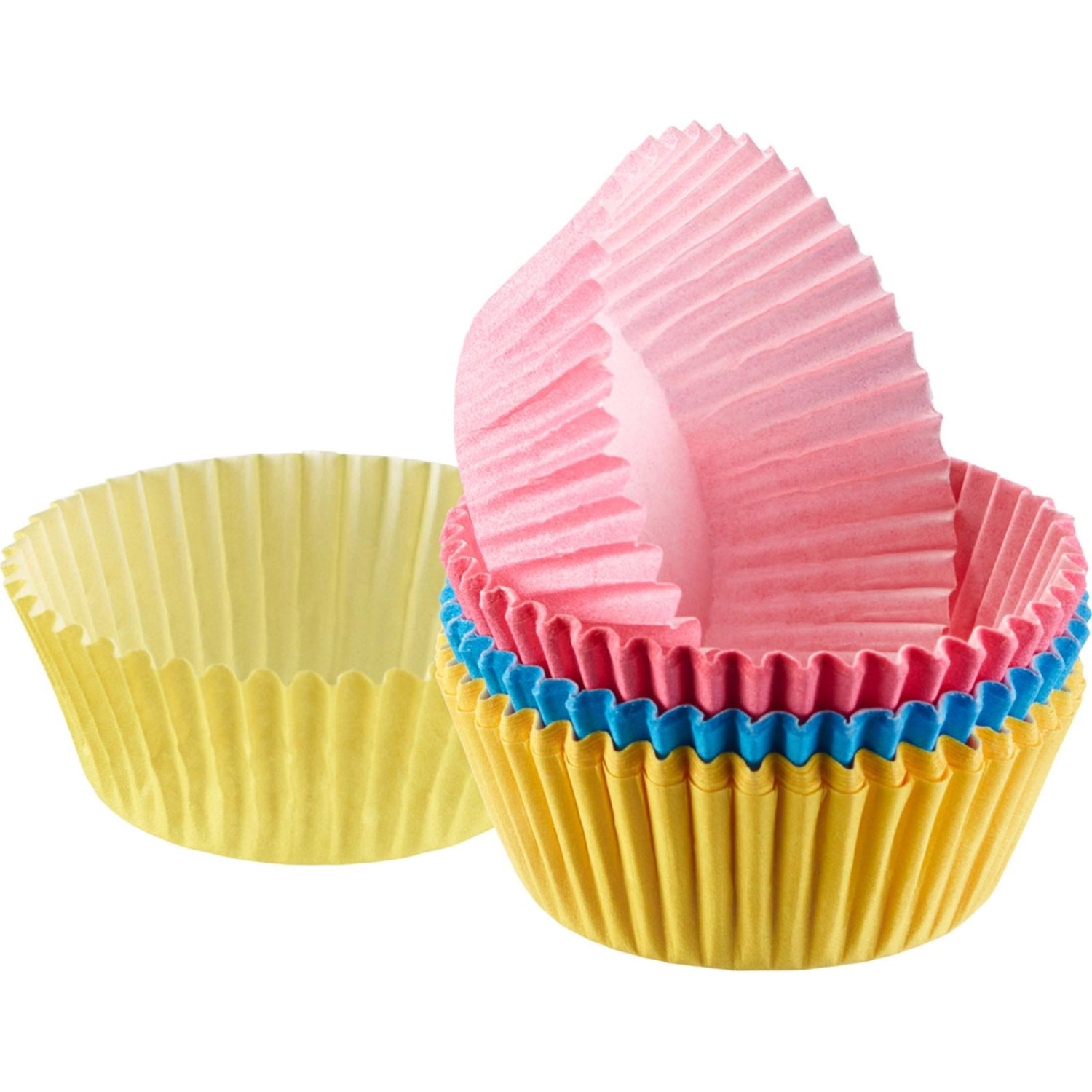 60 Mini Muffin Paper Storms, coloré