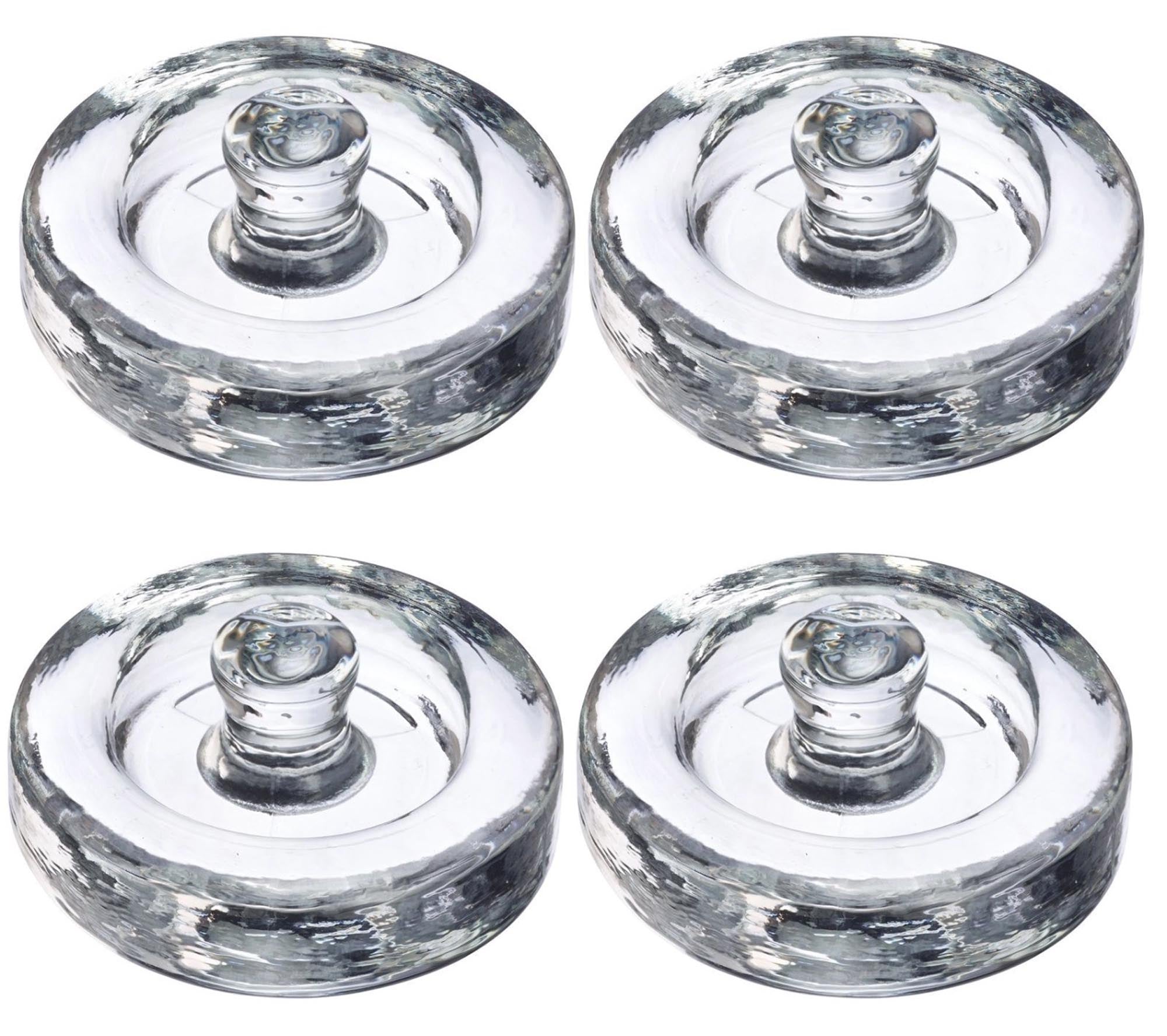 4er Set Fermentiergewichte, D8cm in Transparent präsentiert im Onlineshop von KAQTU Design AG. Küchenhelfer ist von Westmark