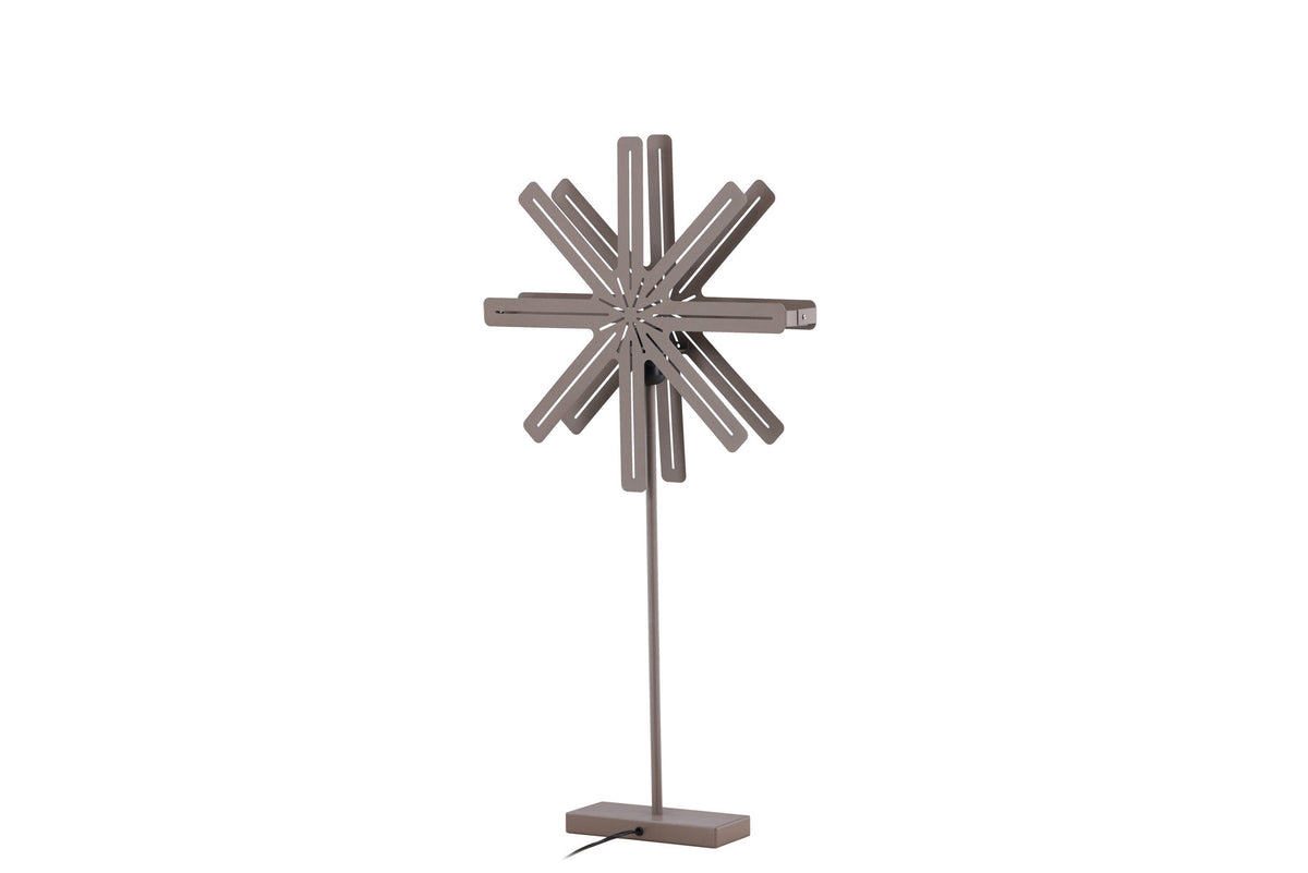 Säfsen Stehlampe in Mokka präsentiert im Onlineshop von KAQTU Design AG. Stehleuchte ist von Venture Home