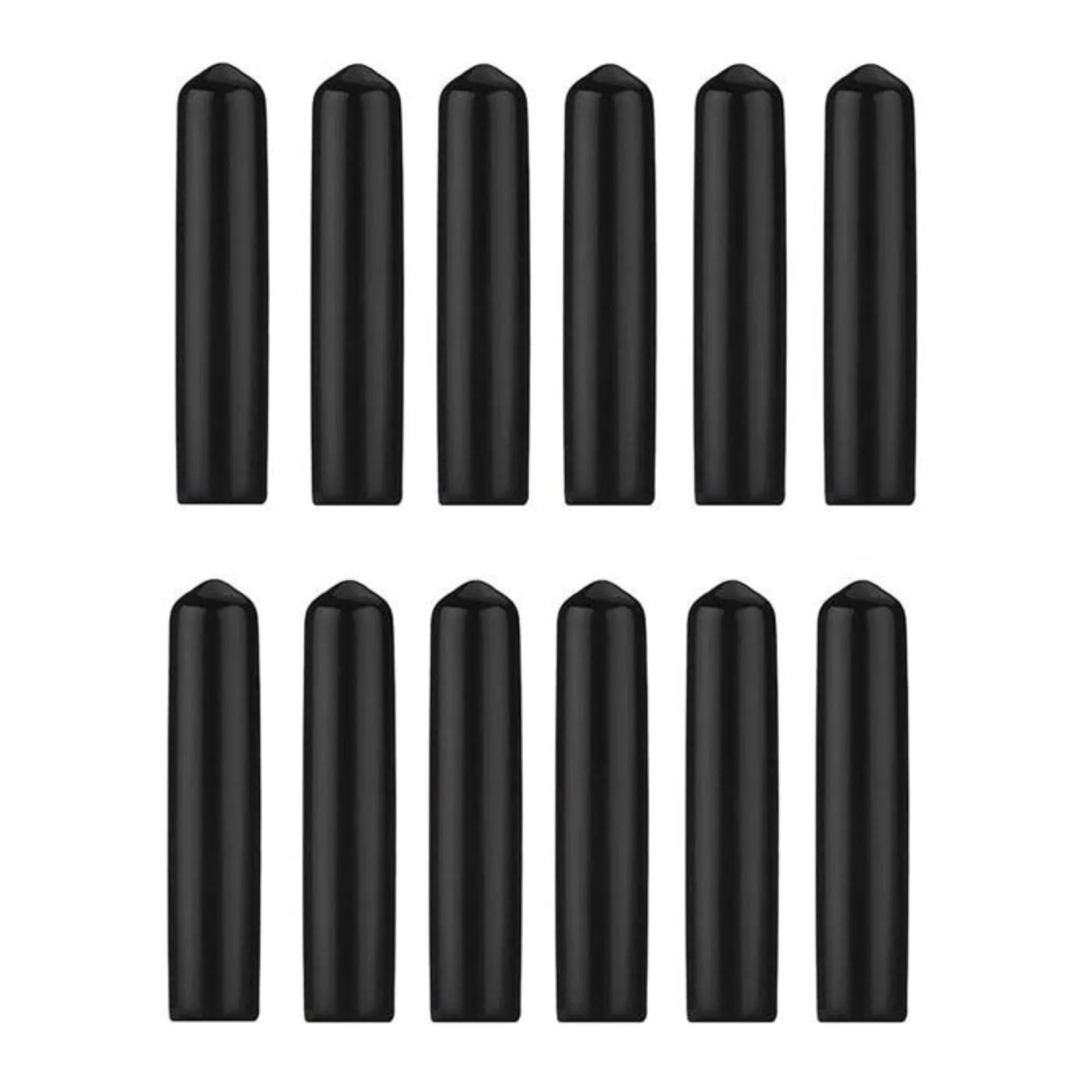 12 Staub-, Schutzkappen für Ausgiesser, 4cm in Schwarz präsentiert im Onlineshop von KAQTU Design AG. Kanne ist von Westmark