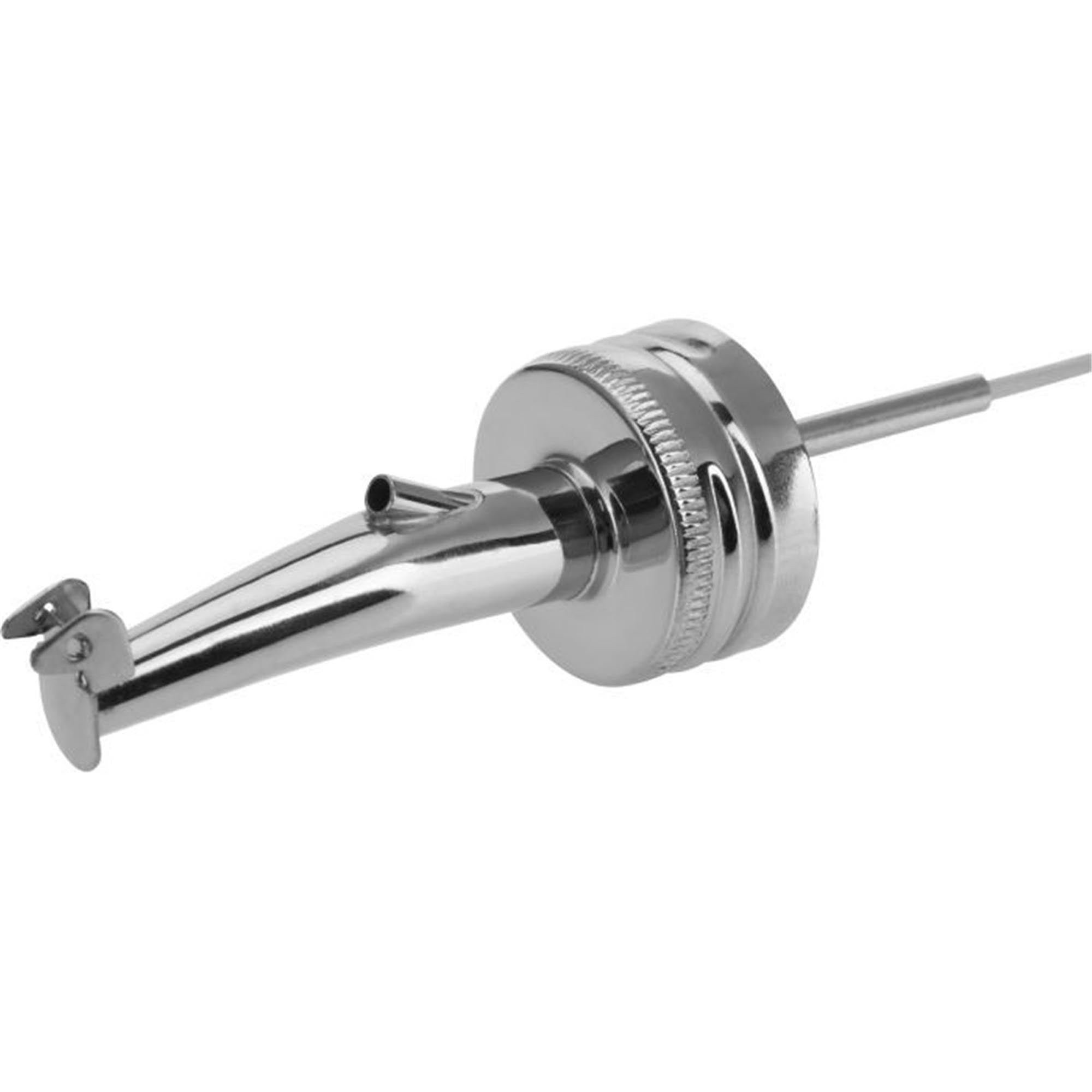 Praktisches 2er Set Ausgießer aus Edelstahl mit Schraubkappe (D28 mm) von Westmark, ideal für präzises und sauberes Ausgießen.