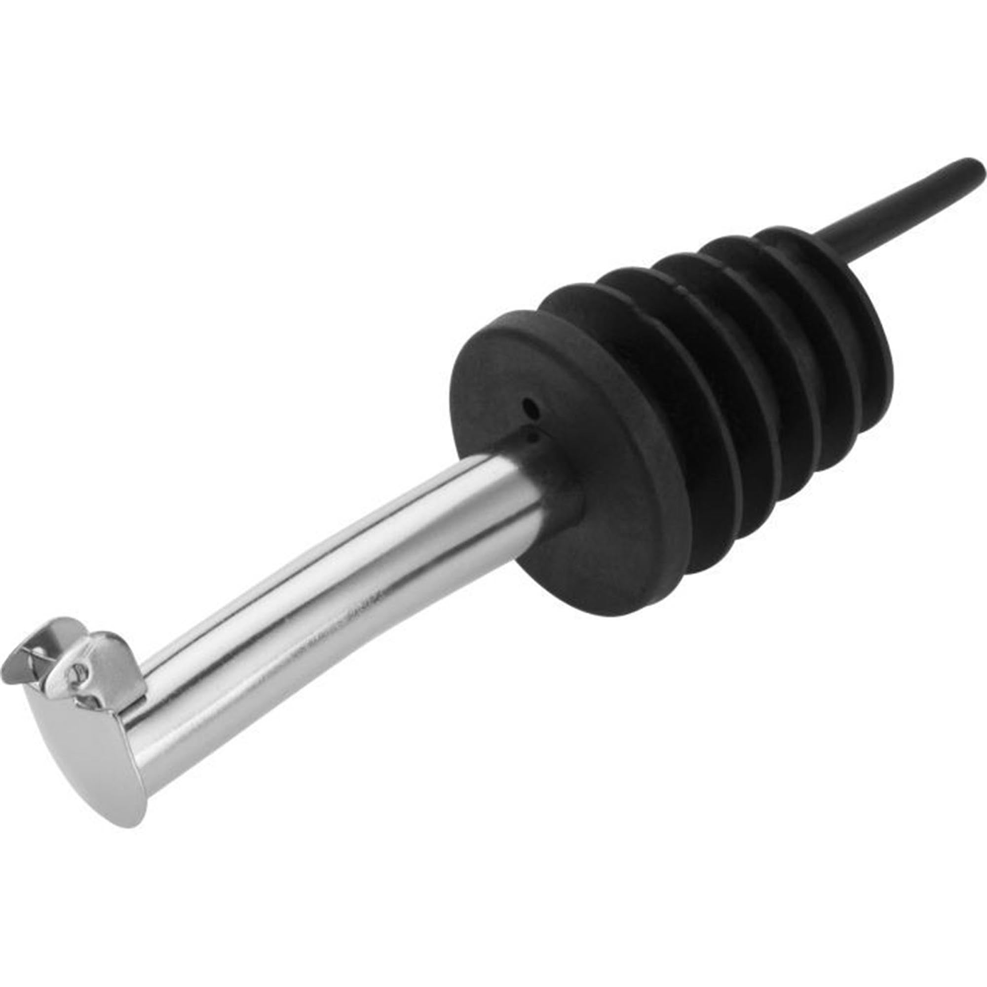 Praktisches 2er Set Ausgießer mit PE-Korken und Metallkläppchen, ideal für präzises Ausgießen, aus hochwertigem Edelstahl von Westmark.