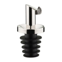 Inox Oil-Special Pour Spout, PE Stopper, Metal Clasp