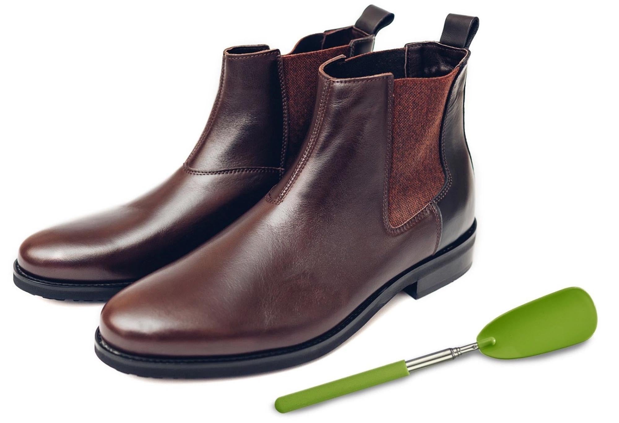 Teleskop-Schuhlöffel von Westmark: Verstellbar, robust und perfekt für bequemes und einfaches Anziehen Ihrer Schuhe.