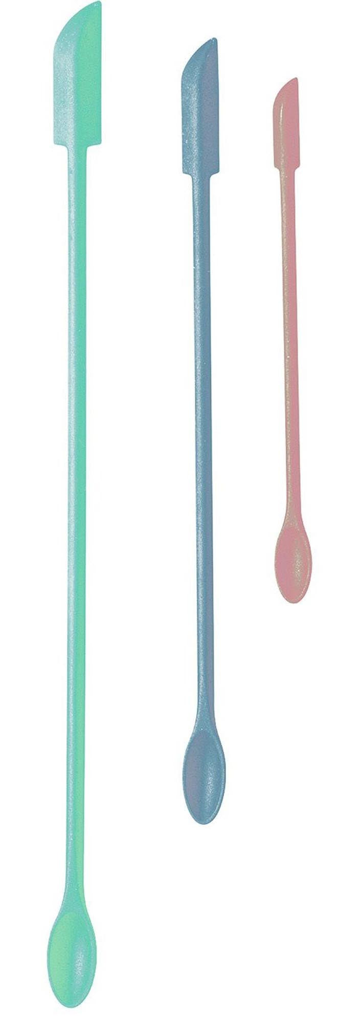 Praktisches 3er Set Restelöffel von Westmark in Slim-Design, ideal für Küche und Haushalt, in drei Größen: 30.5cm, 23.3cm, 15.5cm.