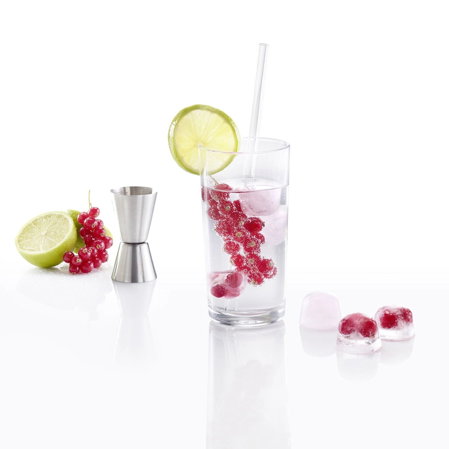 Set of 2 ice cube makers with lid Stella