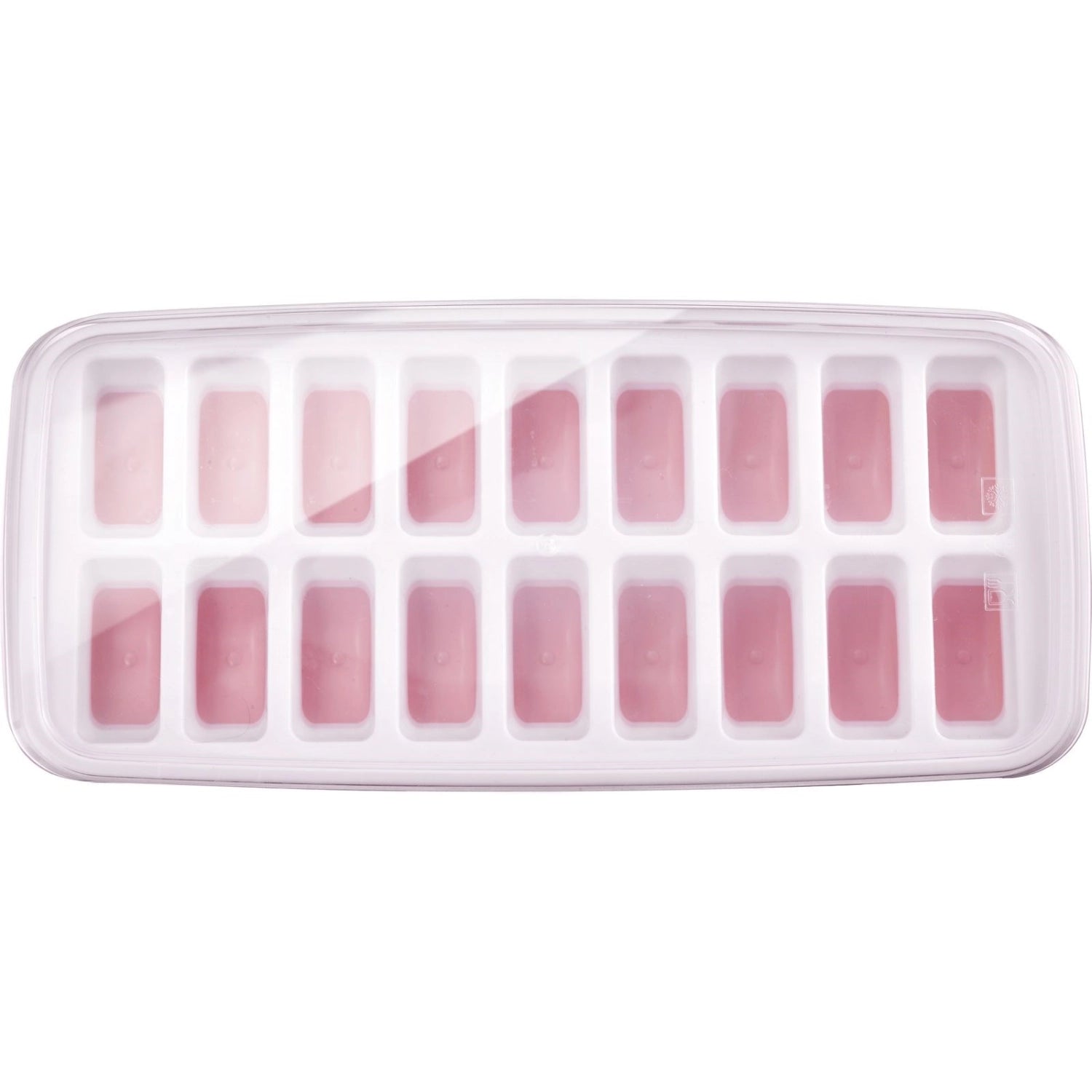 Set of 2 ice cube makers with lids Luna