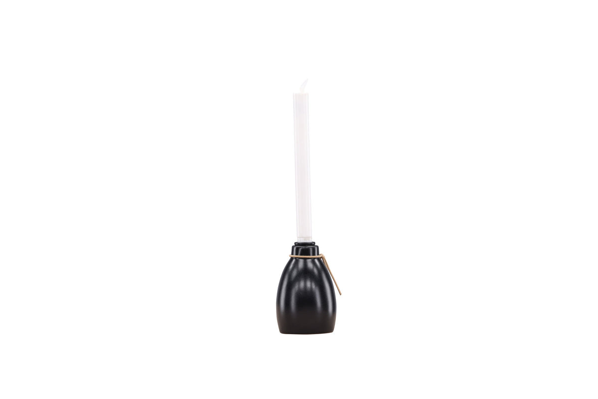 Ulricehamn Kerzenhalter in Schwarz präsentiert im Onlineshop von KAQTU Design AG. Kerzenständer ist von Venture Home