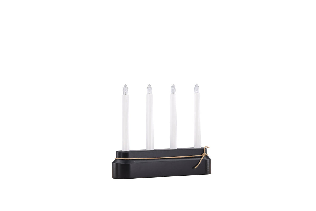 Näsfjället Kerzenhalter in Schwarz präsentiert im Onlineshop von KAQTU Design AG. Weihnachtszubehör ist von Venture Home