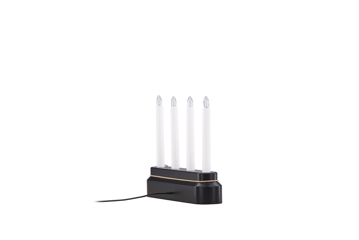 Näsfjället Kerzenhalter in Schwarz präsentiert im Onlineshop von KAQTU Design AG. Weihnachtszubehör ist von Venture Home