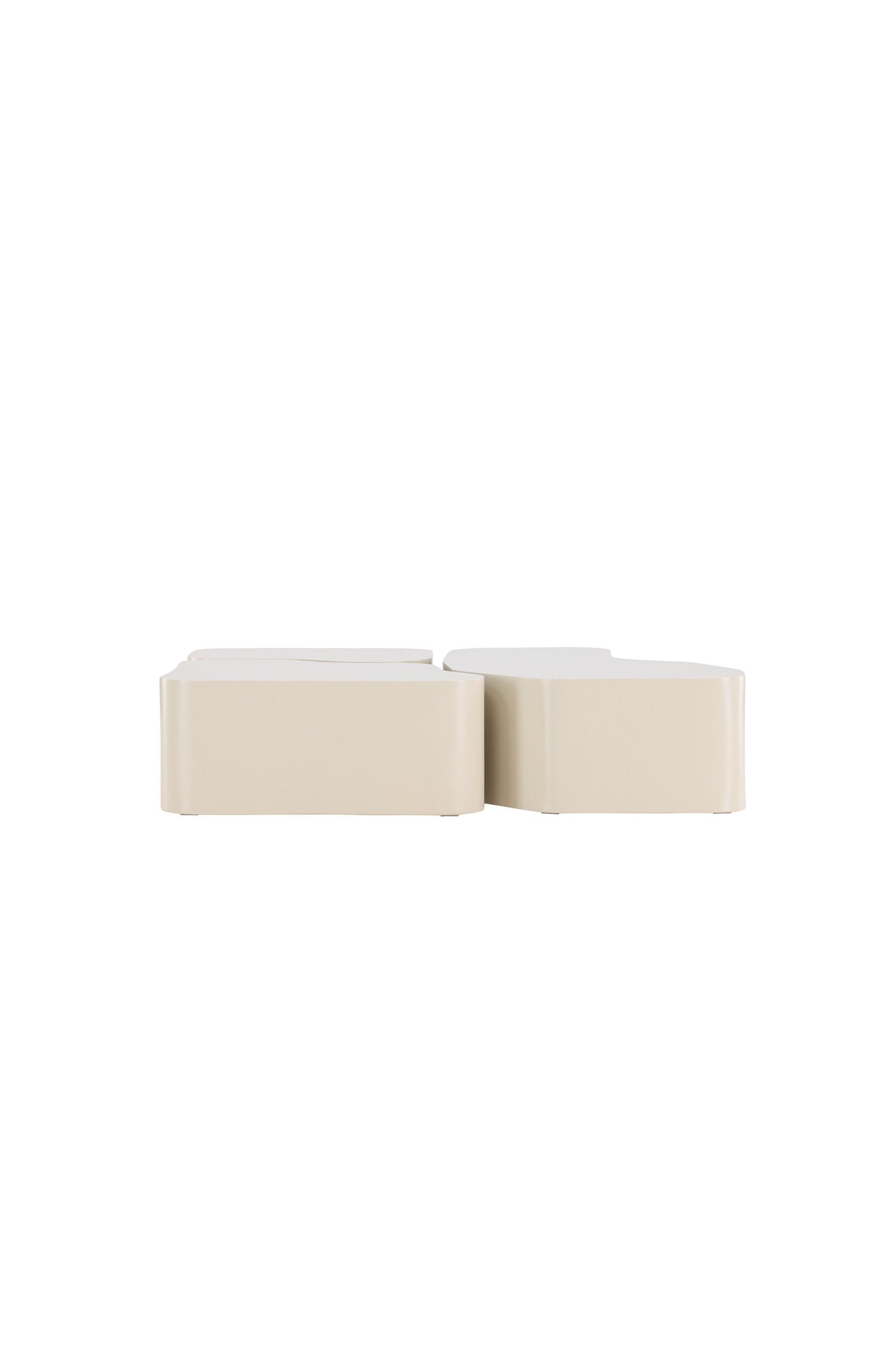 Nordland Coffee Tisch in Beige präsentiert im Onlineshop von KAQTU Design AG. Beistelltisch ist von Venture Home