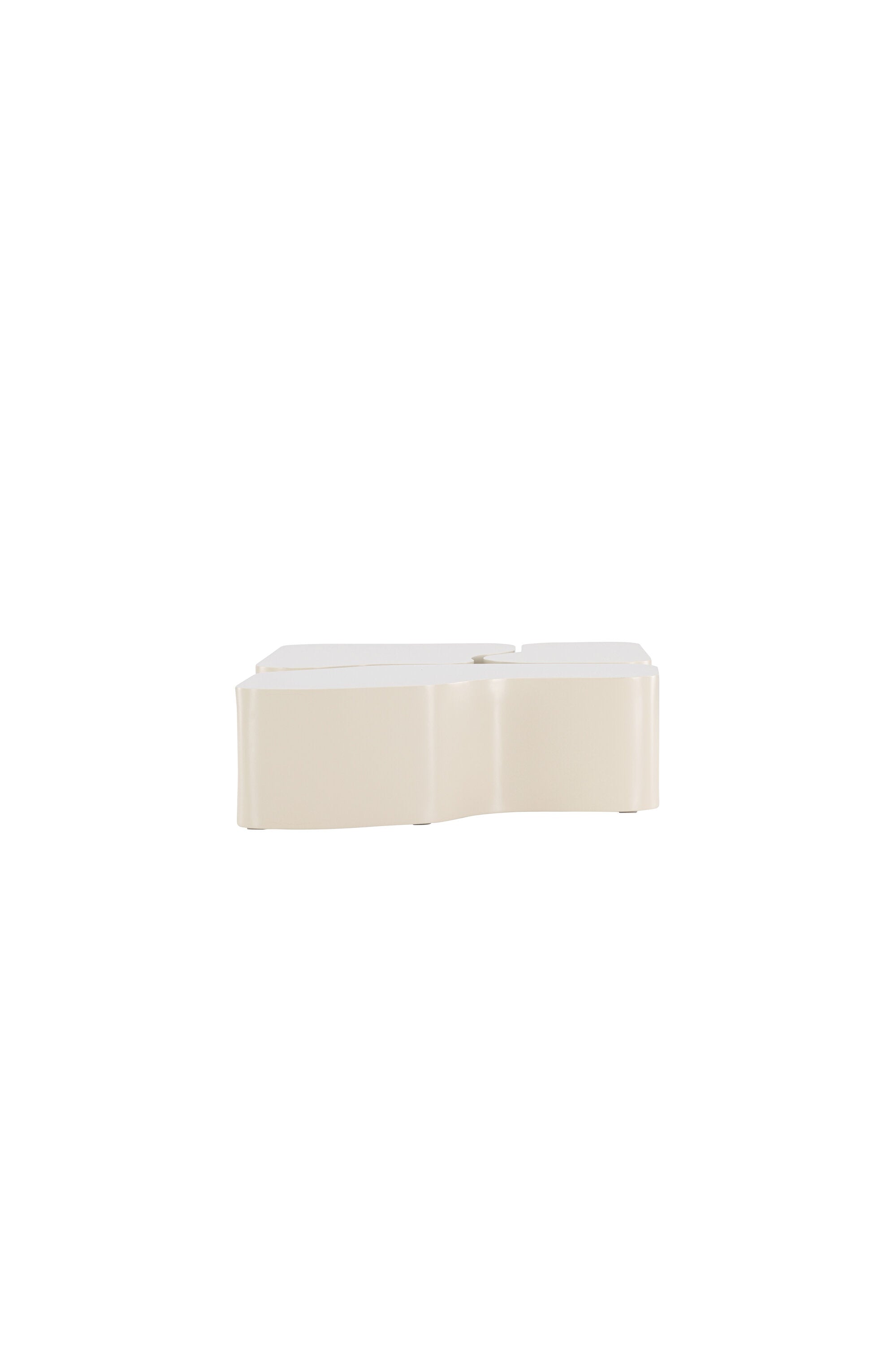 Nordland Coffee Tisch in Beige präsentiert im Onlineshop von KAQTU Design AG. Beistelltisch ist von Venture Home