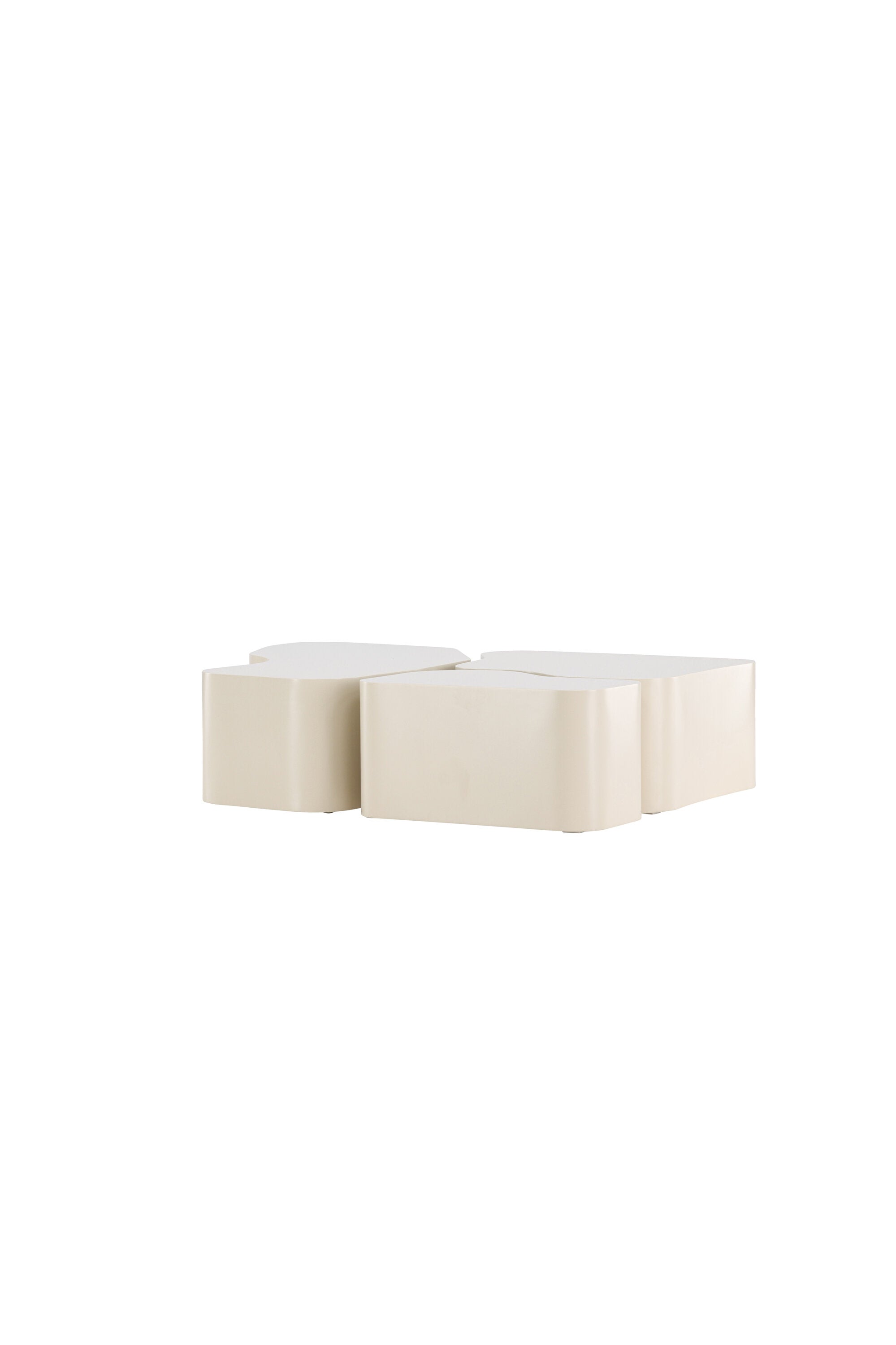 Nordland Coffee Tisch in Beige präsentiert im Onlineshop von KAQTU Design AG. Beistelltisch ist von Venture Home