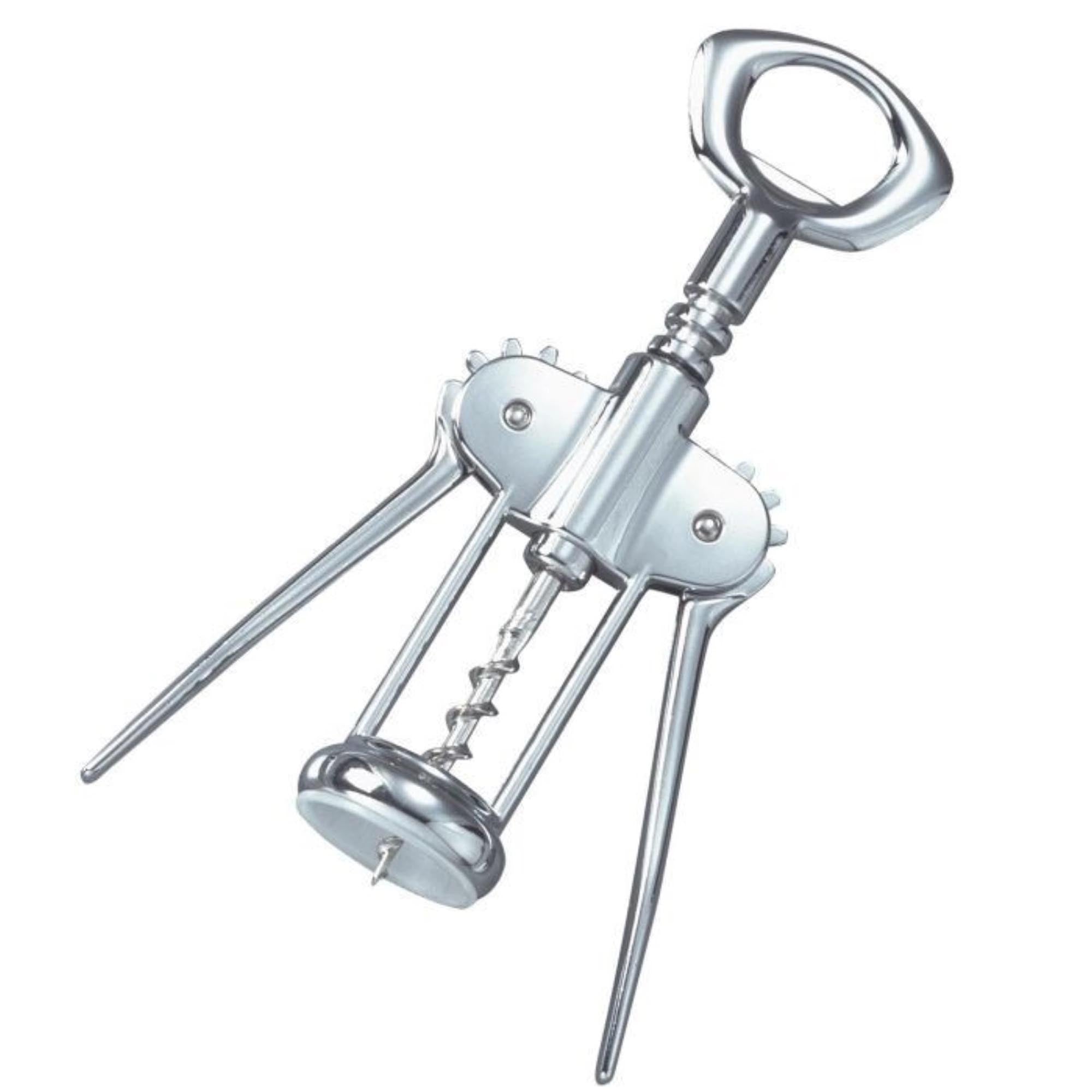 Hebelkorkenzieher Sieger in Silber präsentiert im Onlineshop von KAQTU Design AG. Weinzubehör ist von Westmark