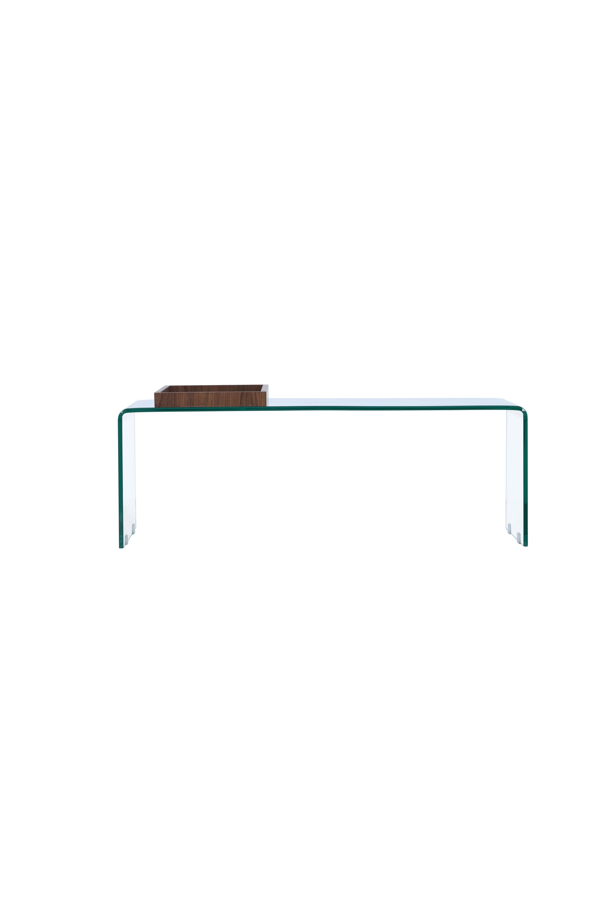 Telemark Coffee Tisch in Transparent präsentiert im Onlineshop von KAQTU Design AG. Beistelltisch ist von Venture Home
