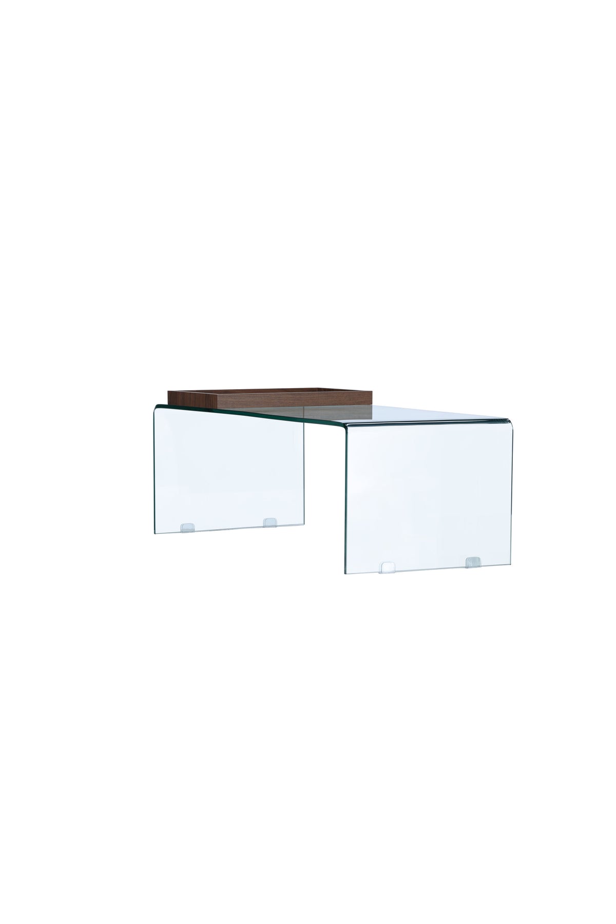 Telemark Coffee Tisch in Transparent präsentiert im Onlineshop von KAQTU Design AG. Beistelltisch ist von Venture Home