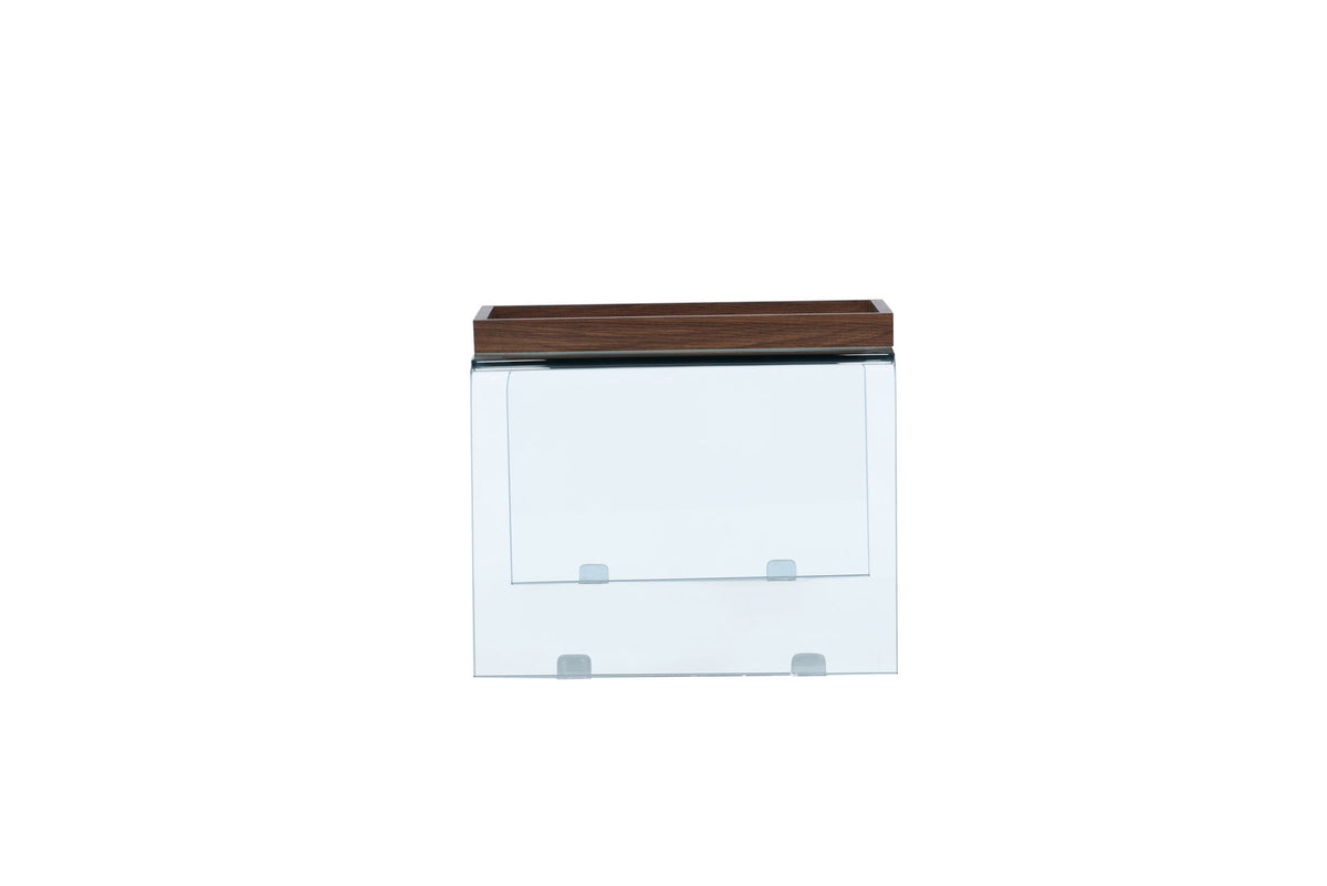 Telemark Coffee Tisch in Transparent präsentiert im Onlineshop von KAQTU Design AG. Beistelltisch ist von Venture Home