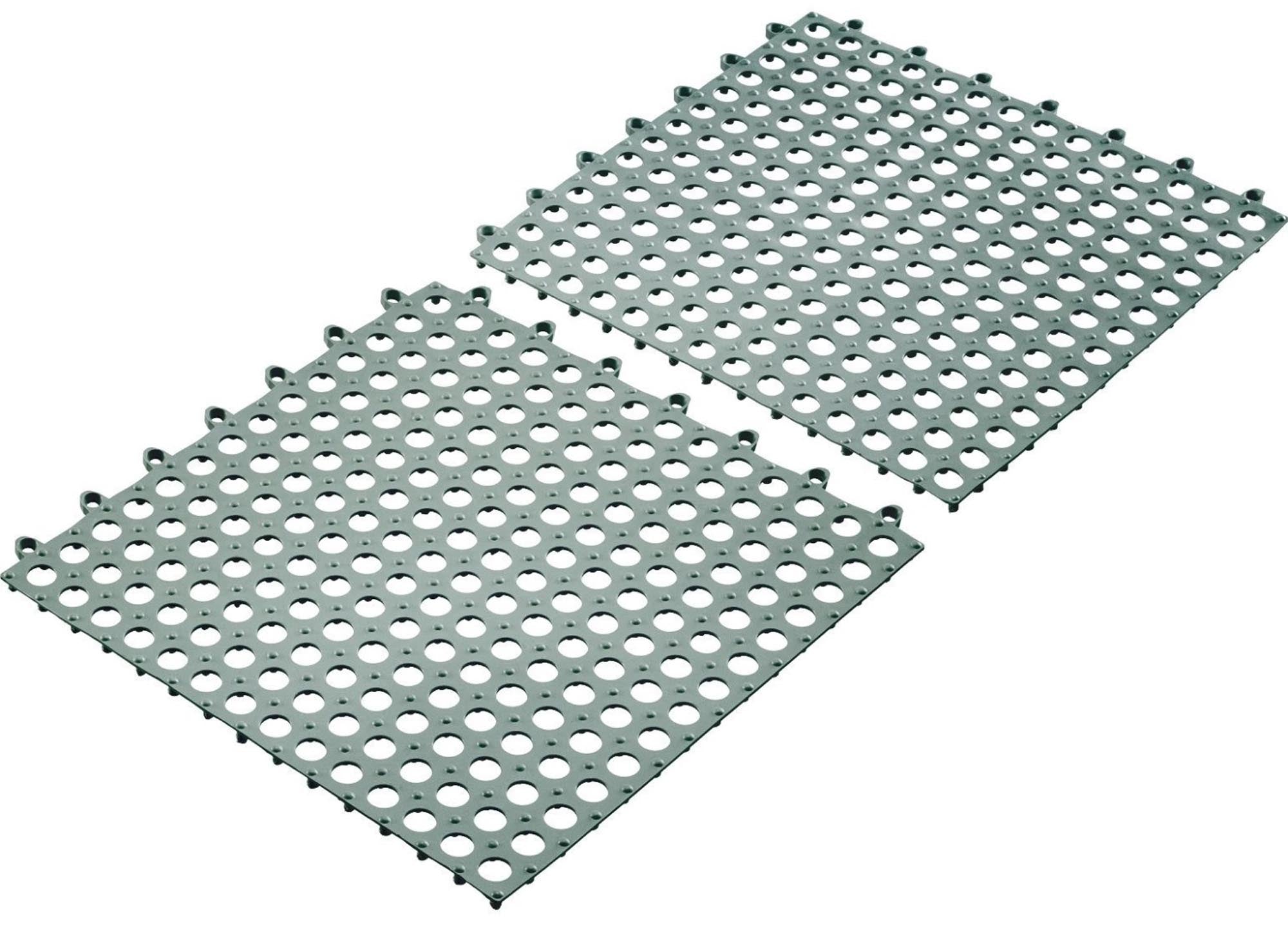 2er Set Abtropfmatten Bar in Silber präsentiert im Onlineshop von KAQTU Design AG. Küchenhelfer ist von Westmark