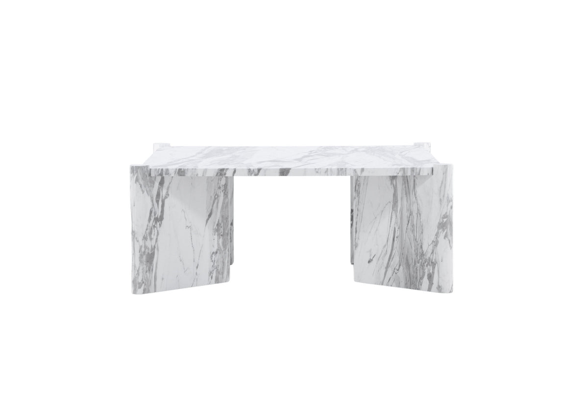 Rogaland Coffee Tisch in Weiss präsentiert im Onlineshop von KAQTU Design AG. Beistelltisch ist von Venture Home