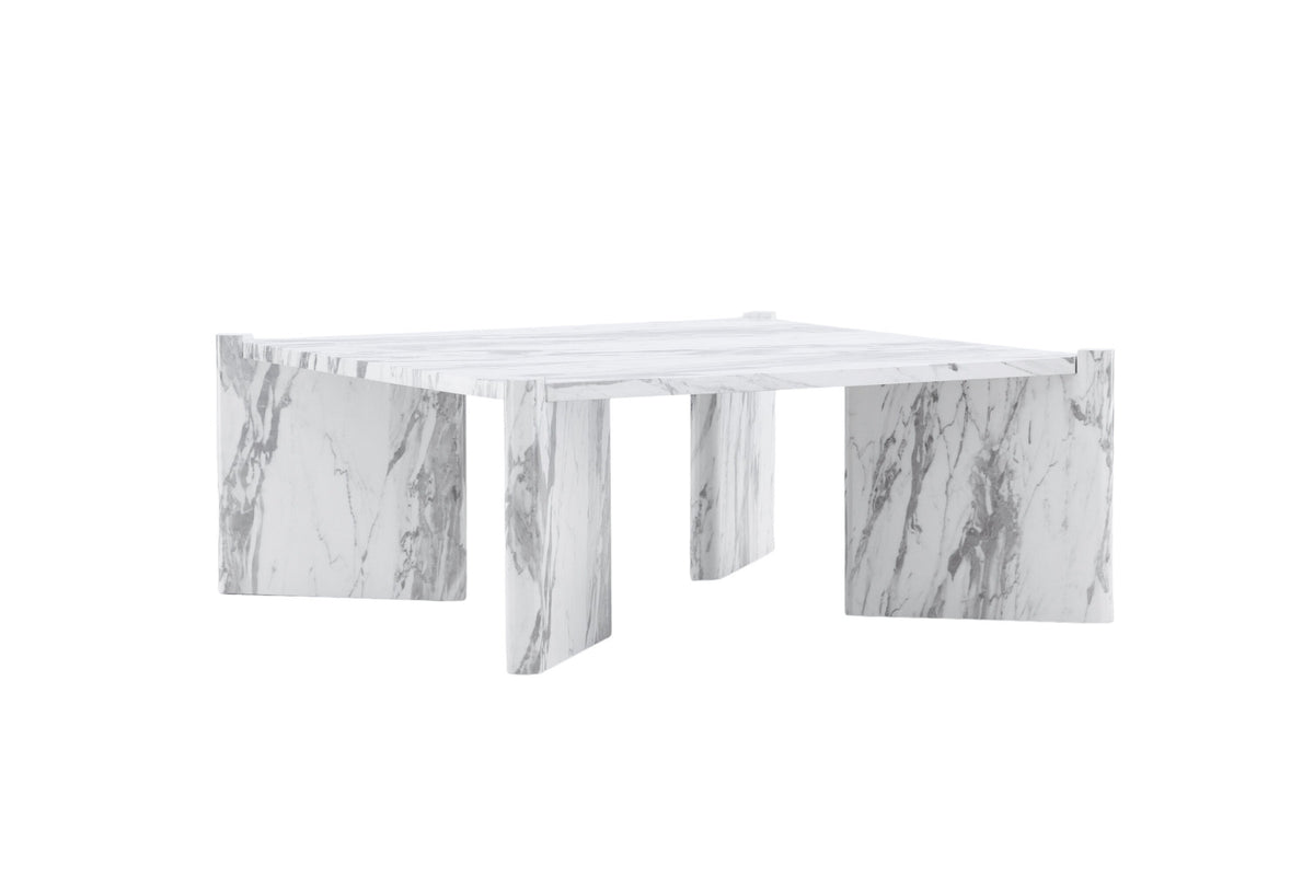 Rogaland Coffee Tisch in Weiss präsentiert im Onlineshop von KAQTU Design AG. Beistelltisch ist von Venture Home