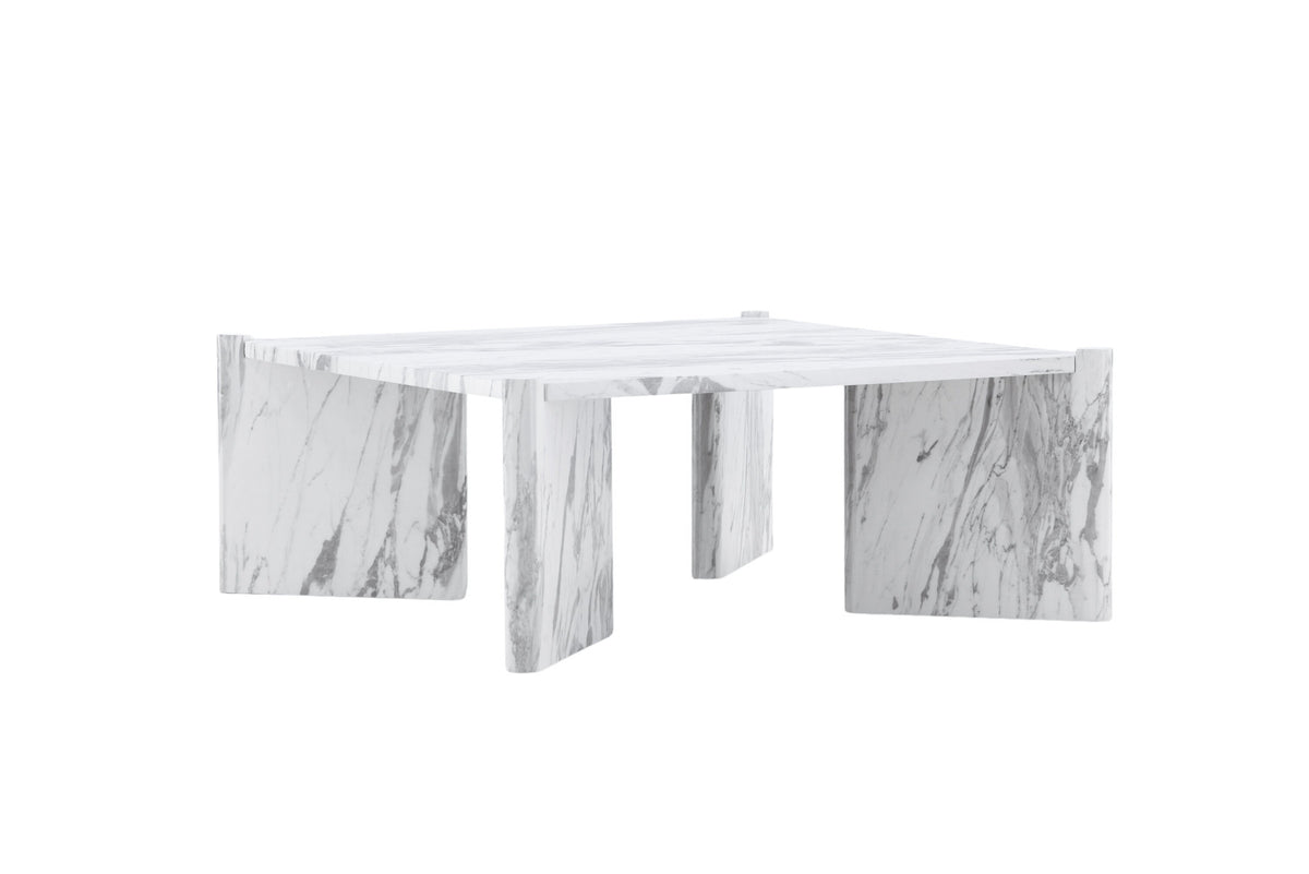 Rogaland Coffee Tisch in Weiss präsentiert im Onlineshop von KAQTU Design AG. Beistelltisch ist von Venture Home