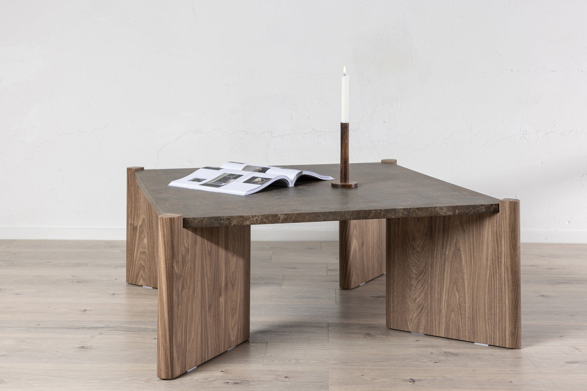 Rogaland Coffee Tisch in Braun präsentiert im Onlineshop von KAQTU Design AG. Beistelltisch ist von Venture Home
