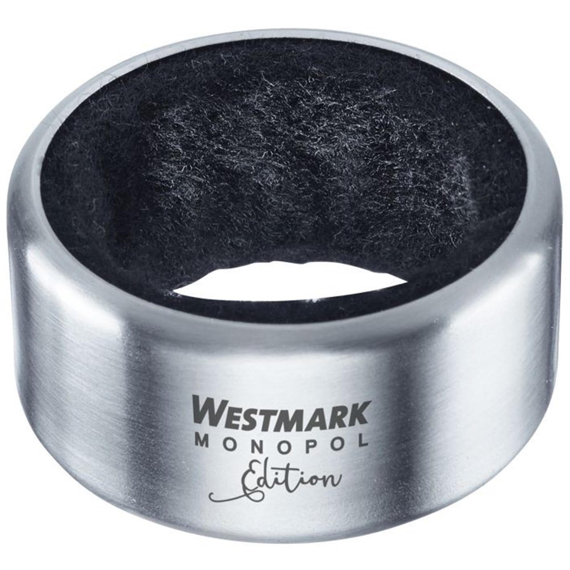 Elegantes 2er Set Tropfringe von Westmark, ideal für sauberes Einschenken von Wein, hochwertig und praktisch.