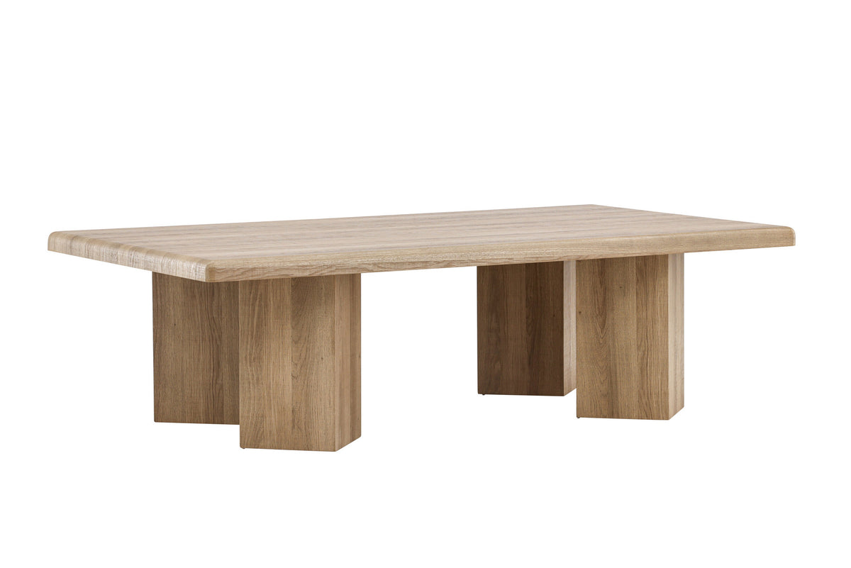 Lillehammer Coffee Tisch in Natur präsentiert im Onlineshop von KAQTU Design AG. Beistelltisch ist von Venture Home