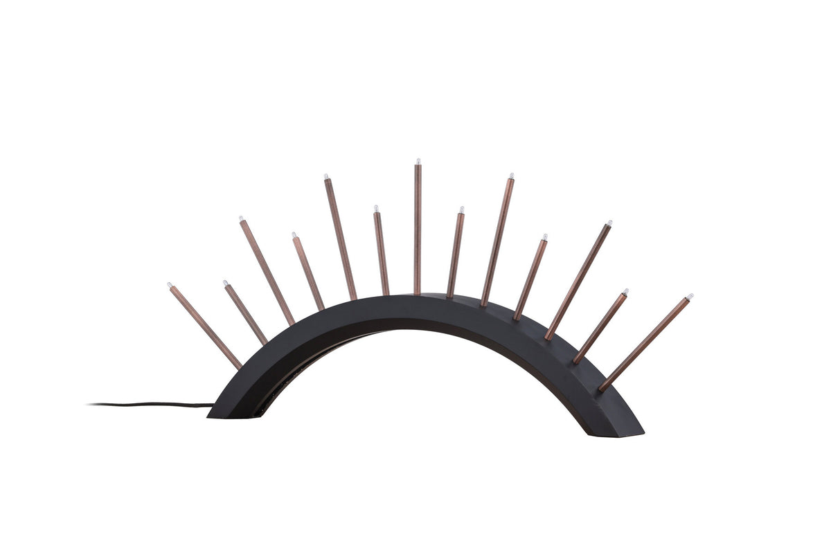 Björnrike Tischlampe in Schwarz präsentiert im Onlineshop von KAQTU Design AG. Tischleuchte ist von Venture Home