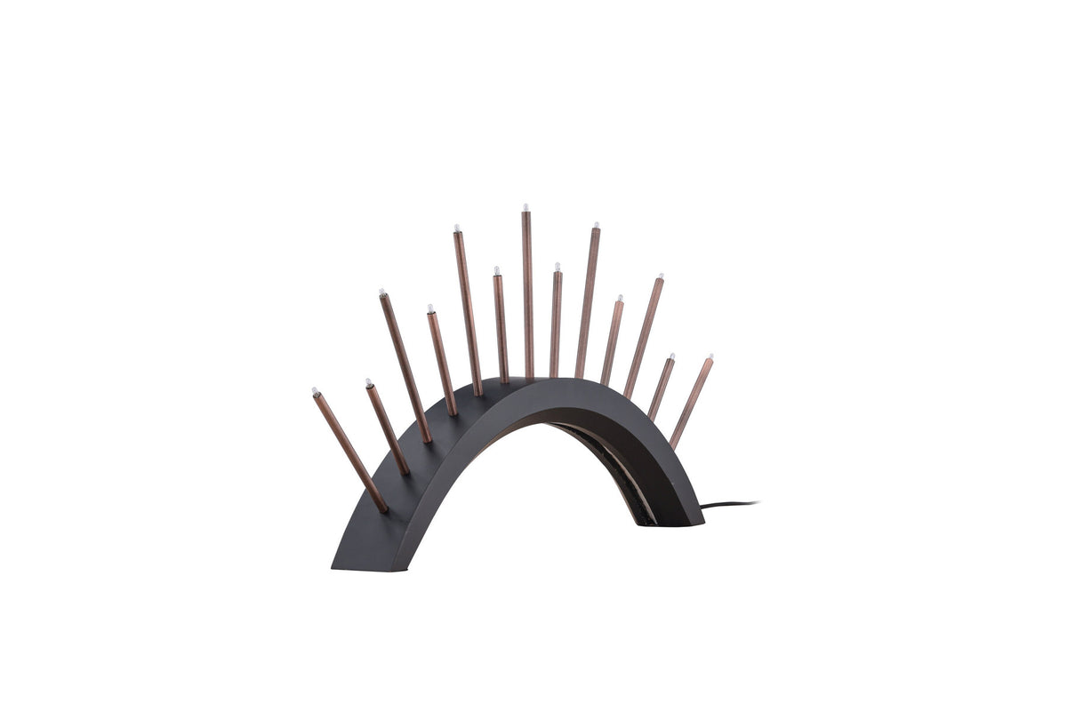 Björnrike Tischlampe in Schwarz präsentiert im Onlineshop von KAQTU Design AG. Tischleuchte ist von Venture Home