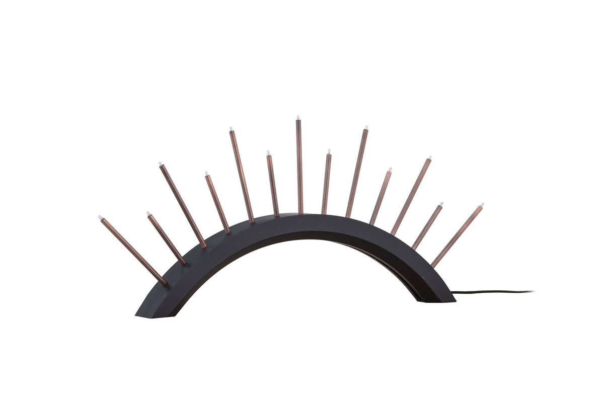 Björnrike Tischlampe in Schwarz präsentiert im Onlineshop von KAQTU Design AG. Tischleuchte ist von Venture Home