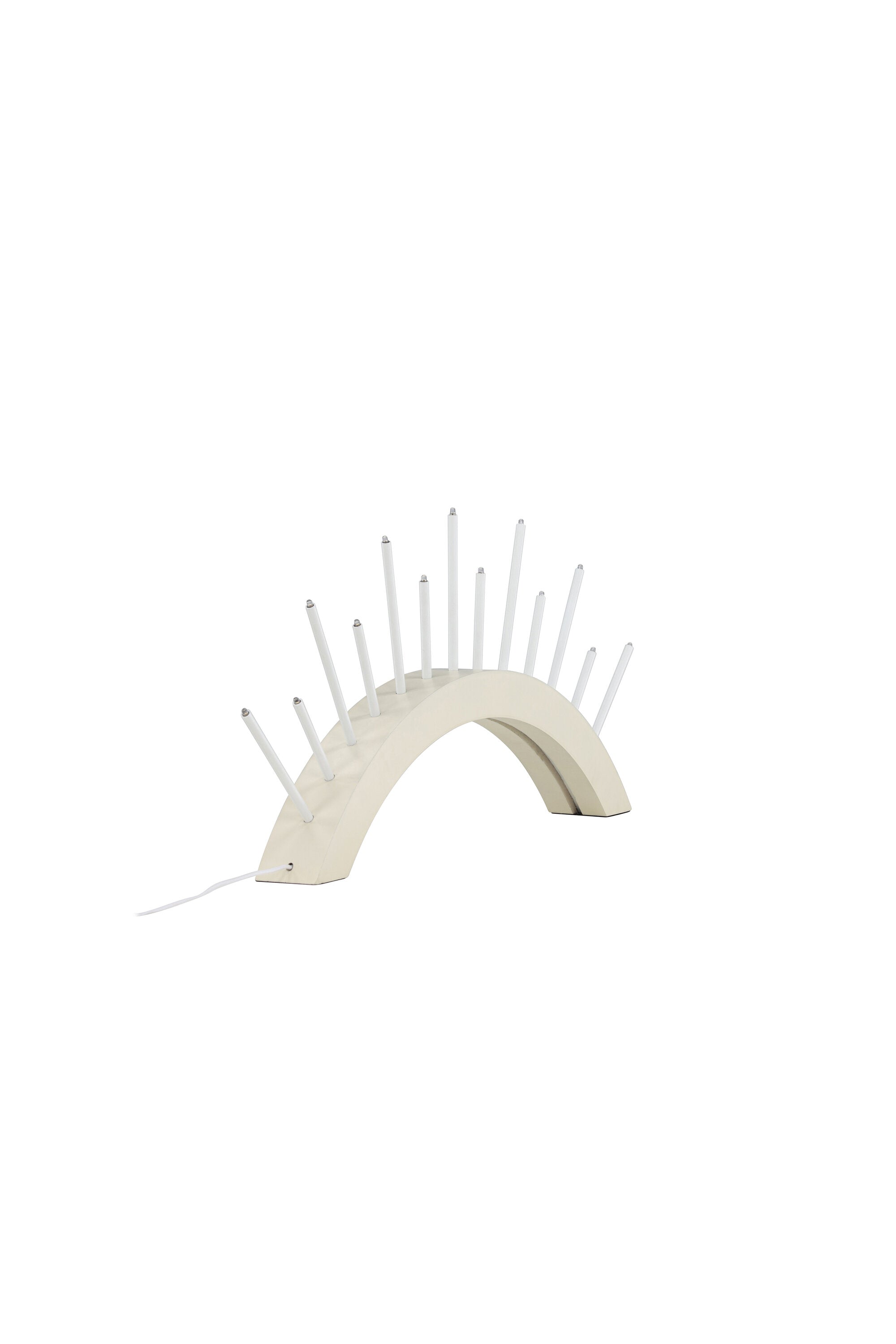 Björnrike Tischleuchte in Beige/Weiss präsentiert im Onlineshop von KAQTU Design AG. Tischleuchte ist von Venture Home