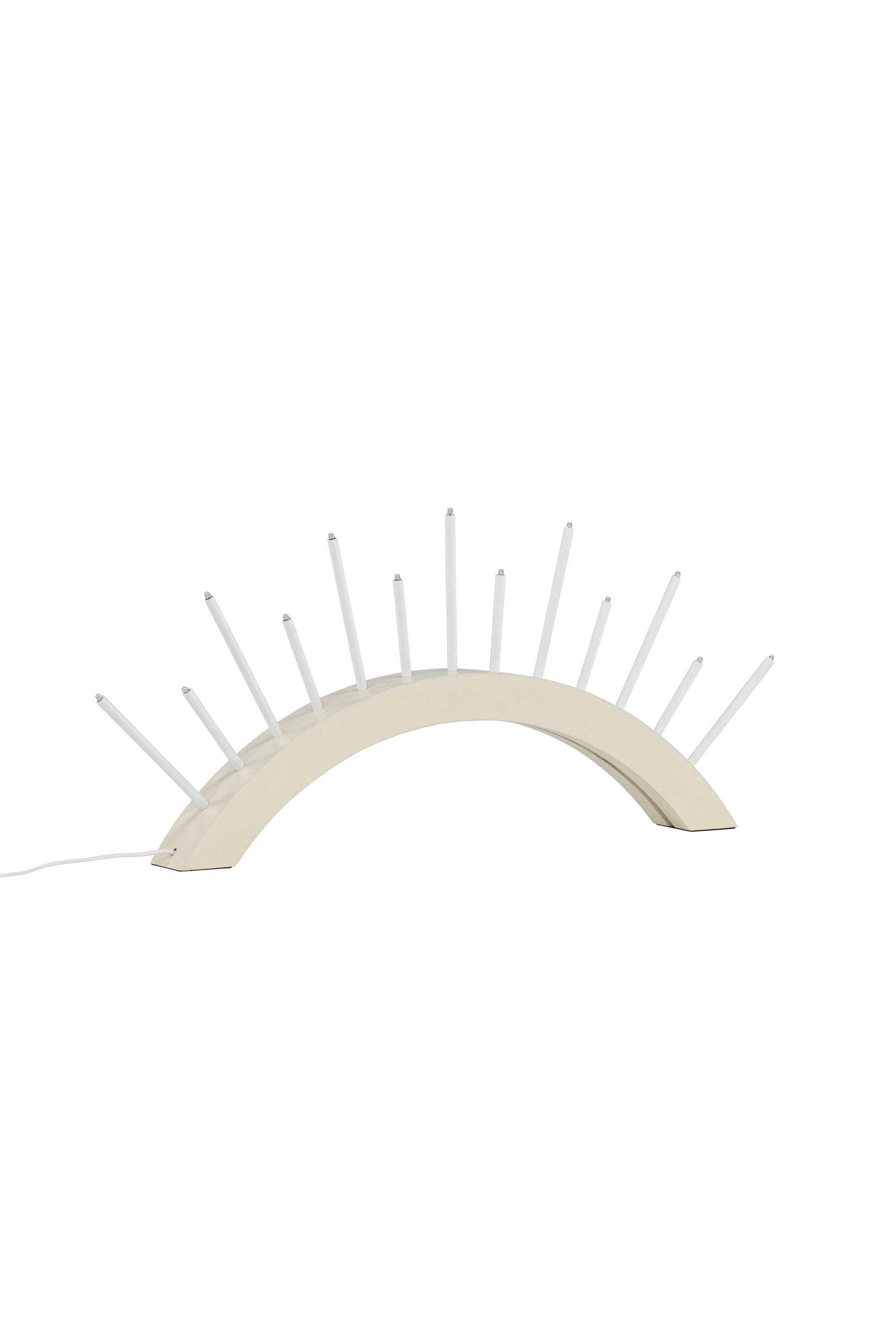Björnrike Tischleuchte in Beige/Weiss präsentiert im Onlineshop von KAQTU Design AG. Tischleuchte ist von Venture Home
