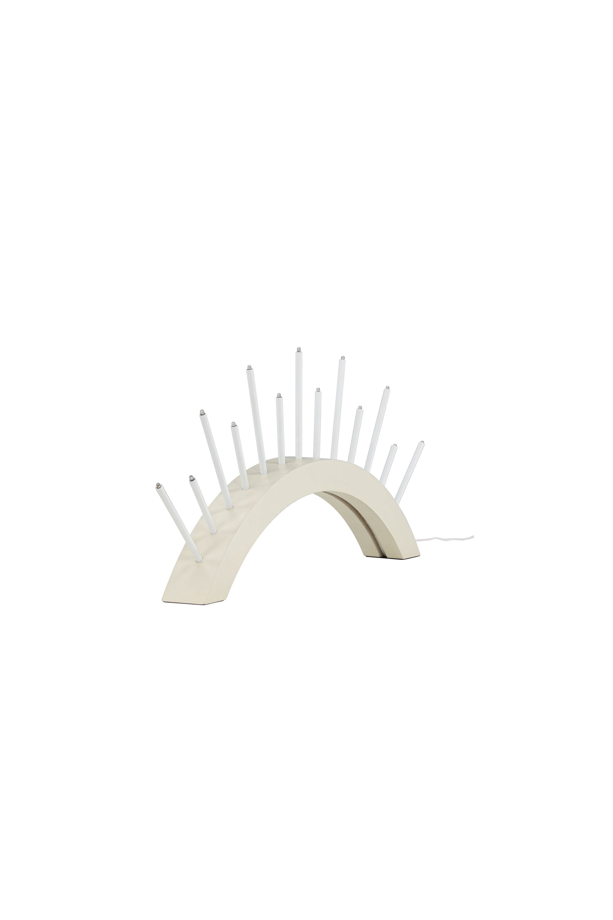 Björnrike Tischleuchte in Beige/Weiss präsentiert im Onlineshop von KAQTU Design AG. Tischleuchte ist von Venture Home
