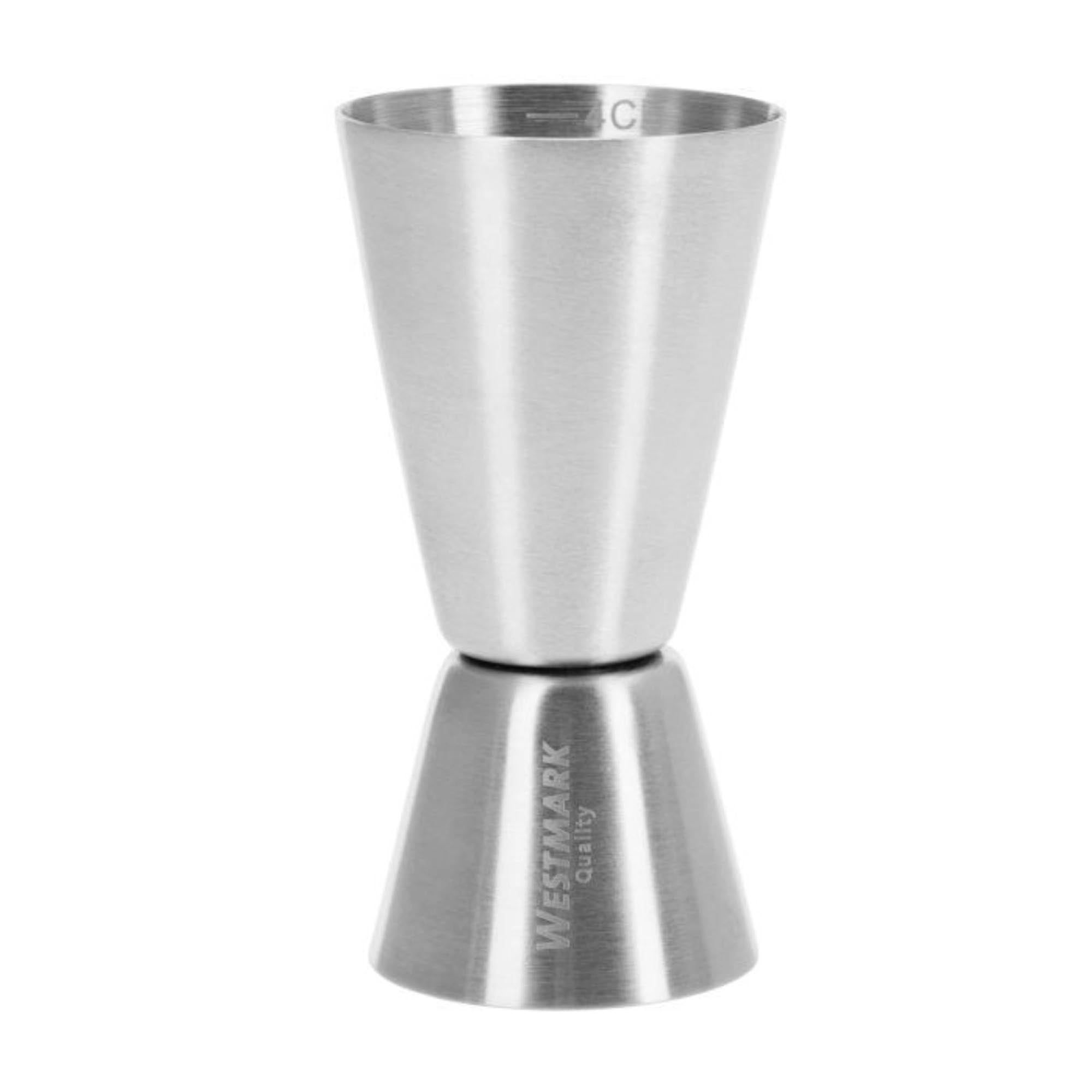 Barmass 2 und 4 cl in Silber präsentiert im Onlineshop von KAQTU Design AG. Barzubehör ist von Westmark