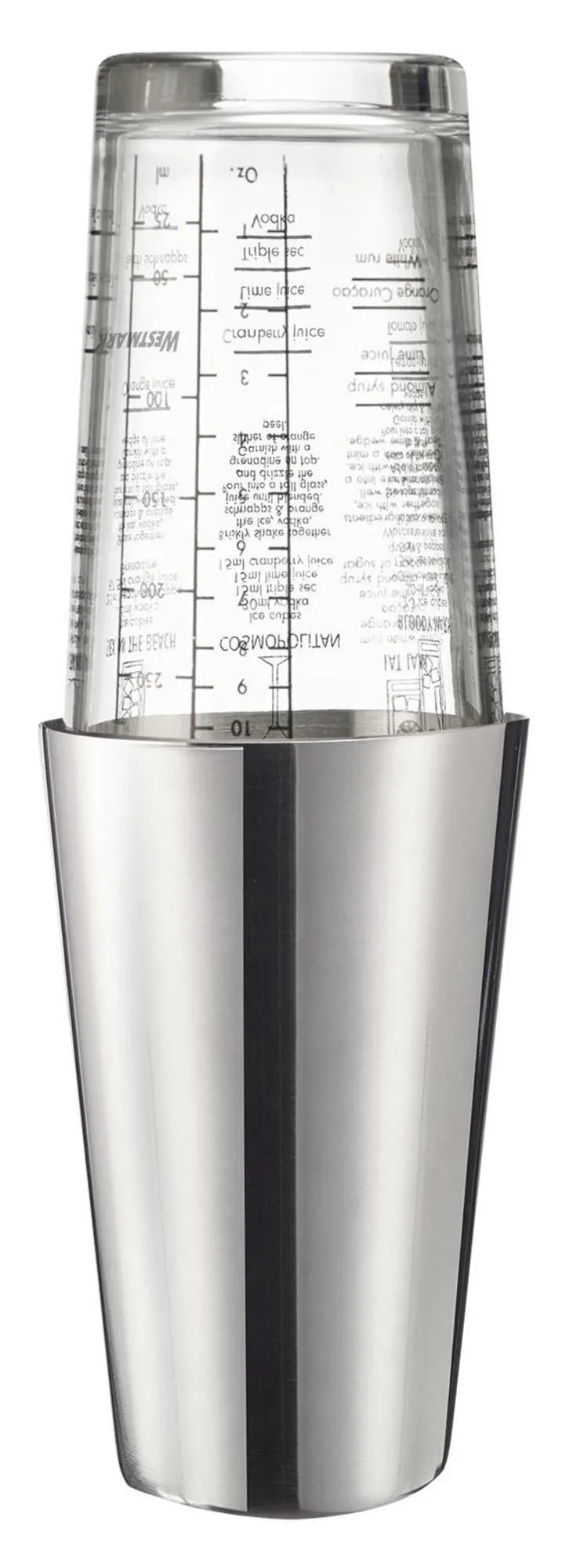 Boston Shaker Boogie, 350ml in Silber präsentiert im Onlineshop von KAQTU Design AG. Barzubehör ist von Westmark