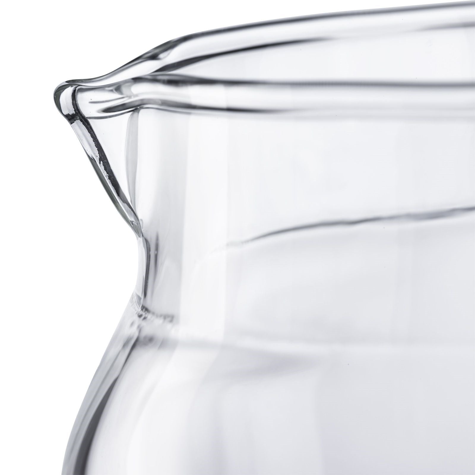 Stilvolle 1.8 l Wasserkaraffe Puro von Westmark, hitze- und kältebeständig, perfekt für Getränke, zeitloses und funktionales Design.
