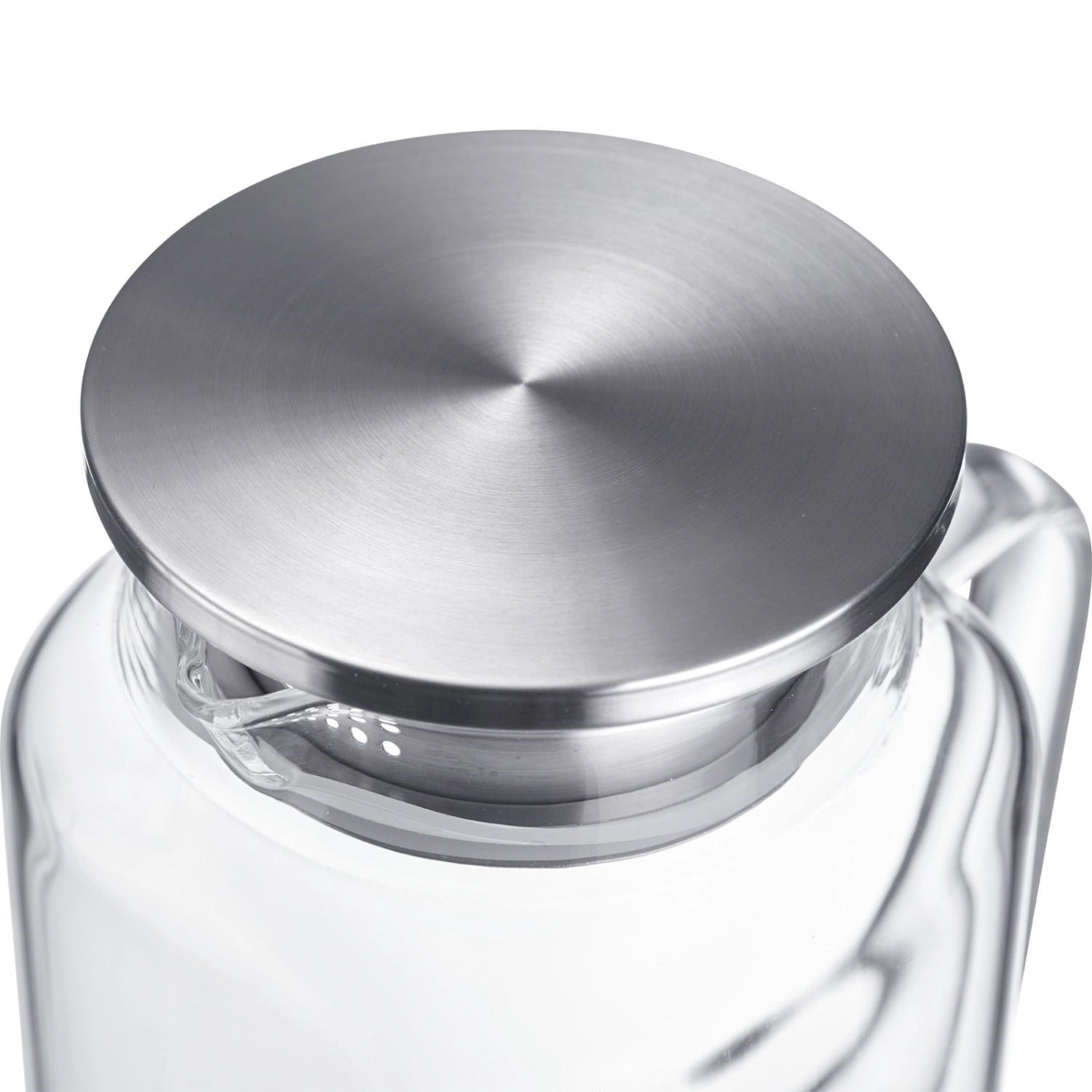 Elegante Wasserkaraffe Puro von Westmark, 1.8 l, ideal für heiße und kalte Getränke, modernes Design für jeden Tisch.