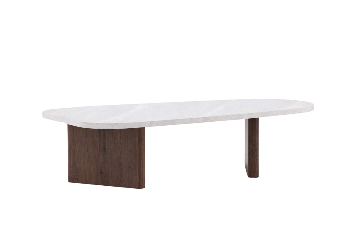 Grönvik Sofatisch in Hellgrau/ Mokka präsentiert im Onlineshop von KAQTU Design AG. Beistelltisch ist von Venture Home