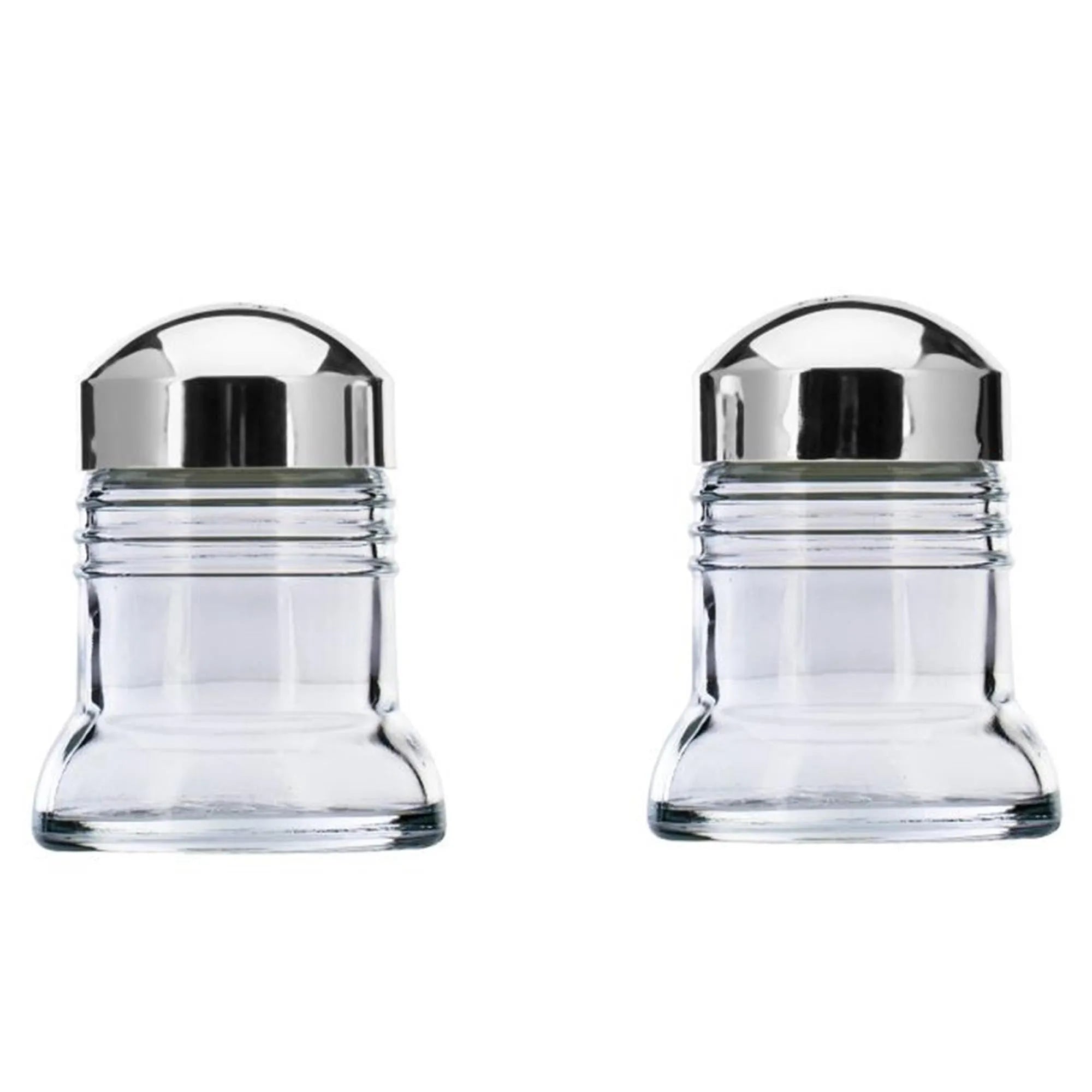 Elegantes 2-teiliges Set Salz- und Pfefferstreuer Paris-Chrome von Westmark, ideal für stilvolles Würzen am Tisch.