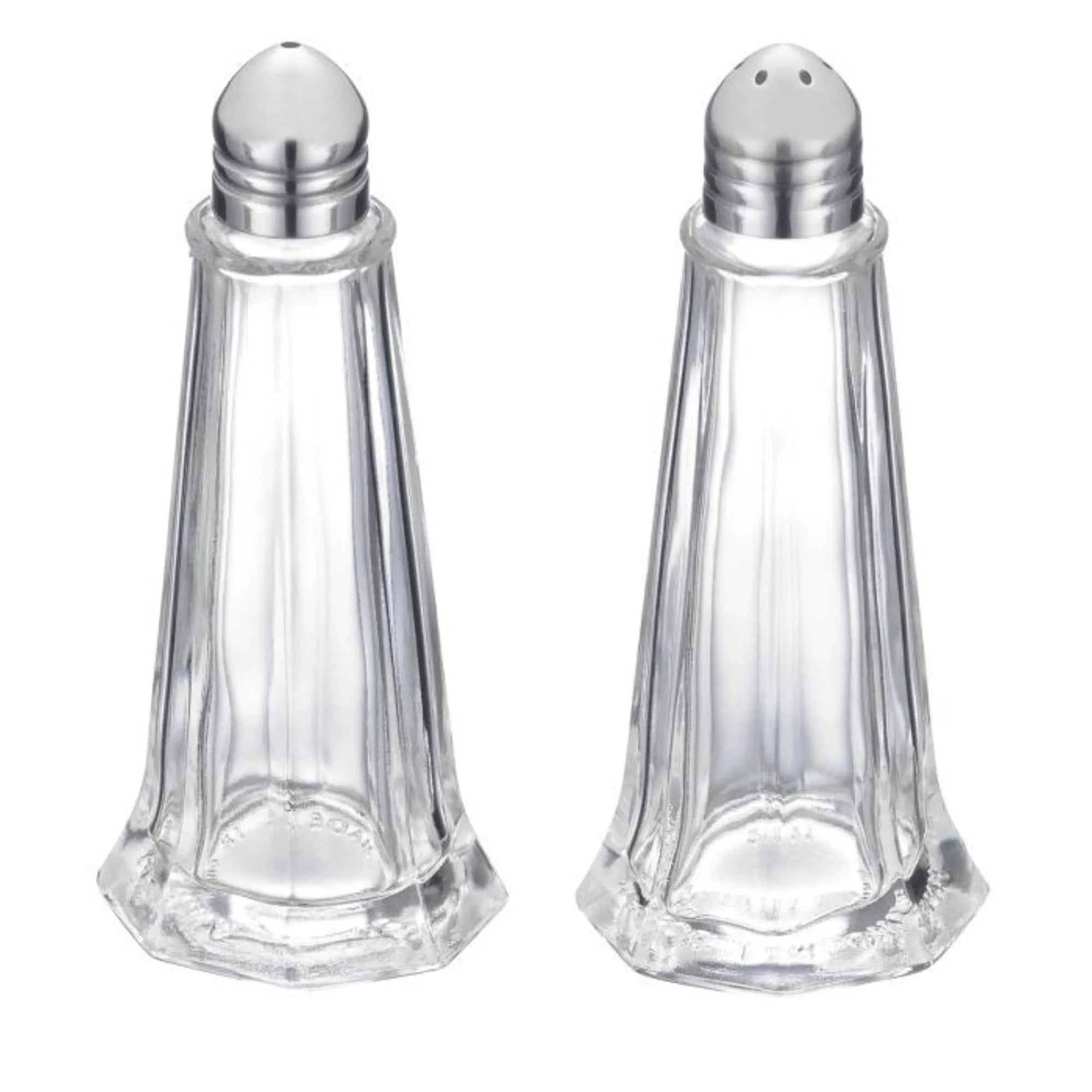 2-tlg. Set Salz- und Pfefferstreuer New York in Transparent präsentiert im Onlineshop von KAQTU Design AG. Salz & Pfeffer ist von Westmark