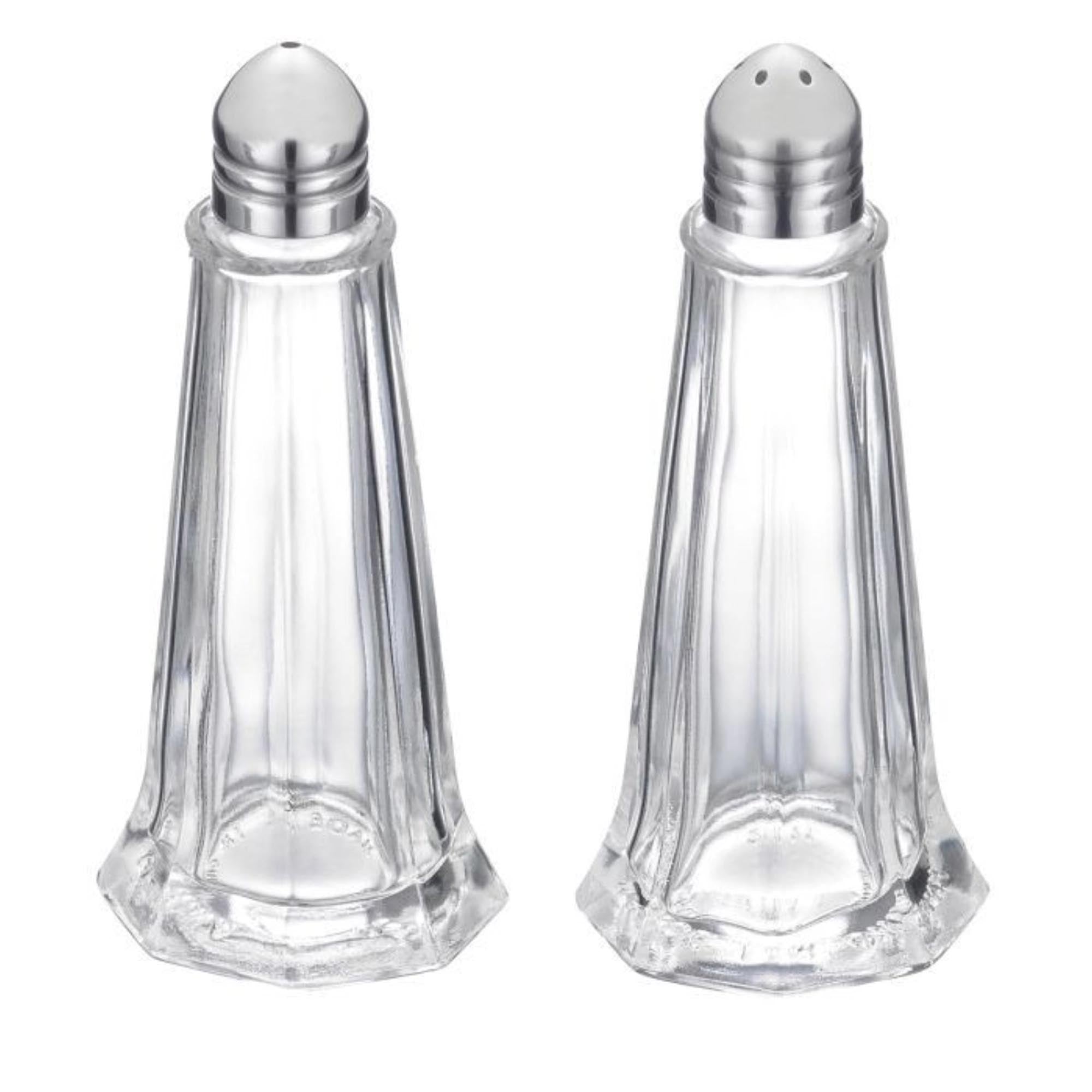 2-tlg. Set Salz- und Pfefferstreuer New York in Transparent präsentiert im Onlineshop von KAQTU Design AG. Salz & Pfeffer ist von Westmark