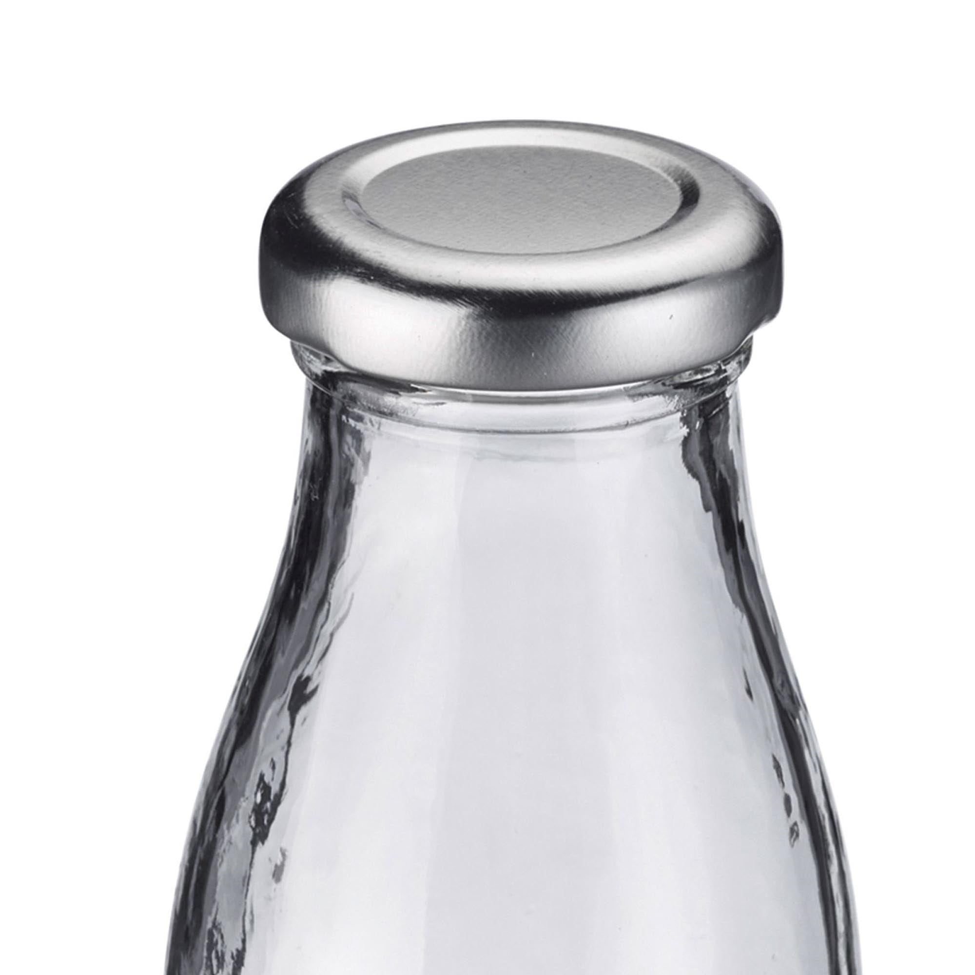 Milch-, Saft- und Smoothieflasche 250ml, rund in Transparent präsentiert im Onlineshop von KAQTU Design AG. Trinkflasche ist von Westmark