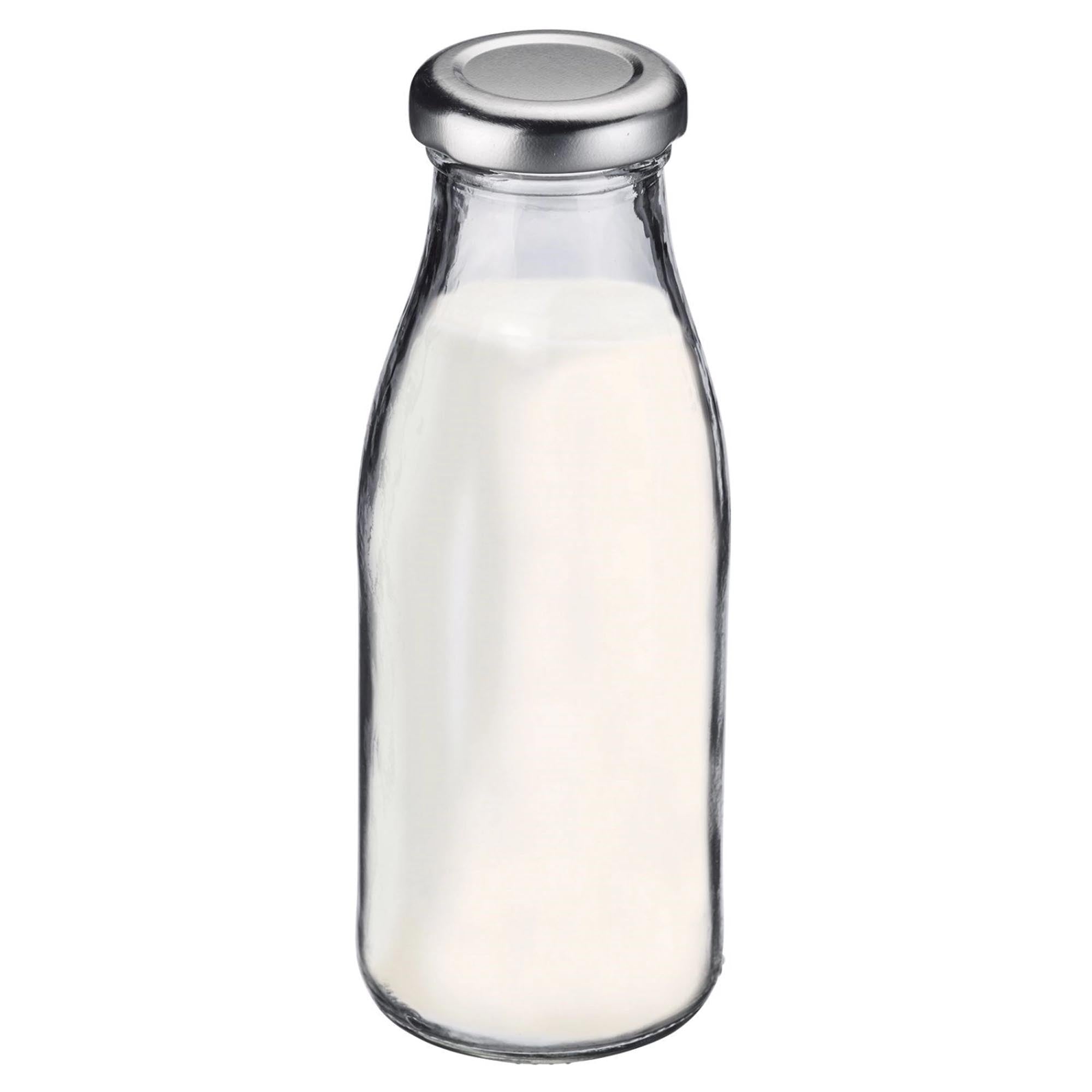 Runde 500ml Flasche von Westmark, ideal für Milch und Saft. Praktisch, hygienisch und perfekt für den Alltag.