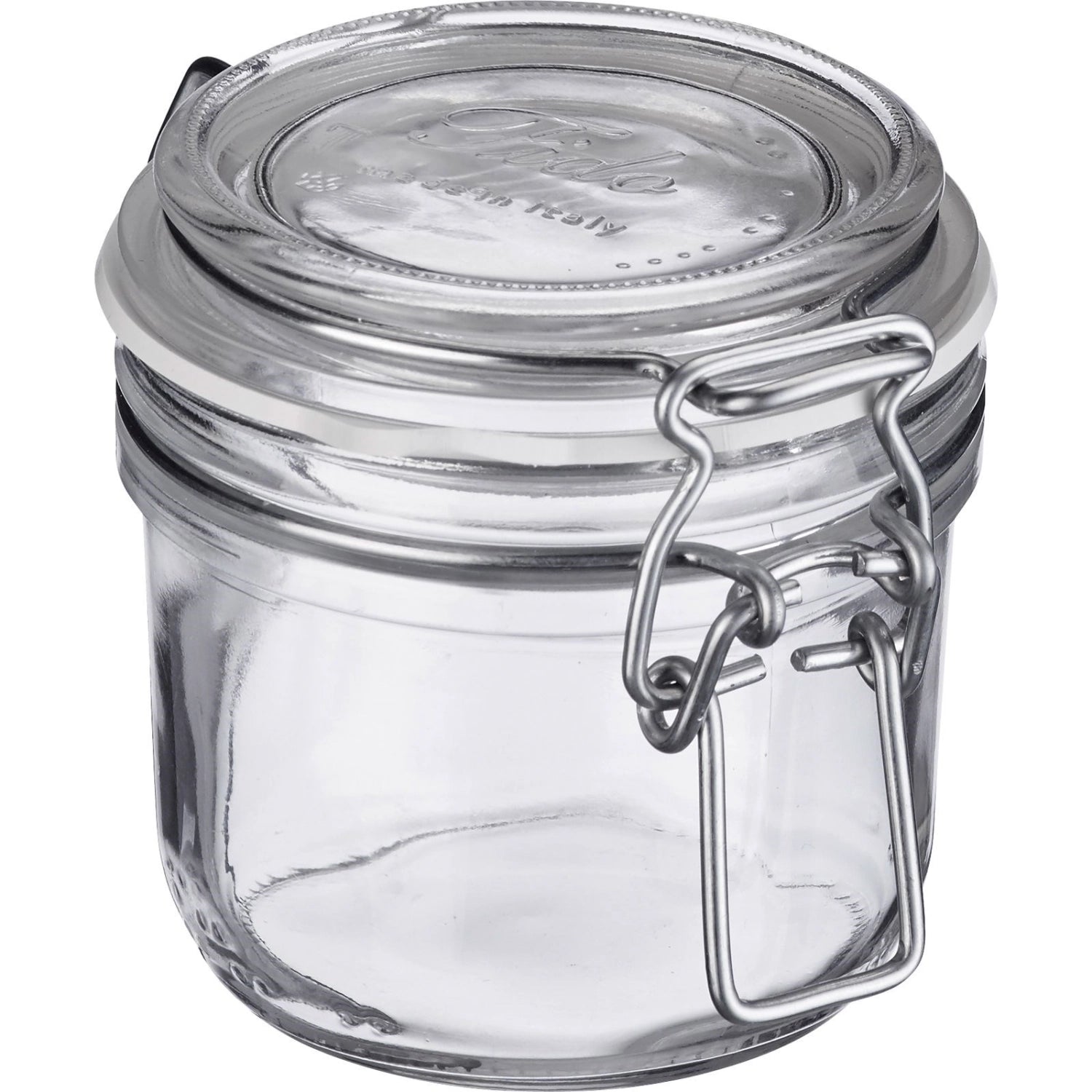 Drahtbügelglas 200ml, D80 mm in Transparent präsentiert im Onlineshop von KAQTU Design AG. Aufbewahrungsdose ist von Westmark